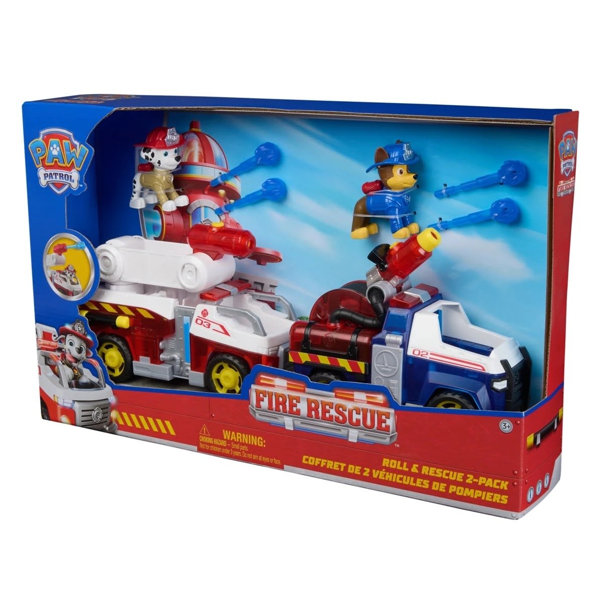 2 2 Pack PAW Patrol Fire Rescue: Roll and Rescue, 2 of 7