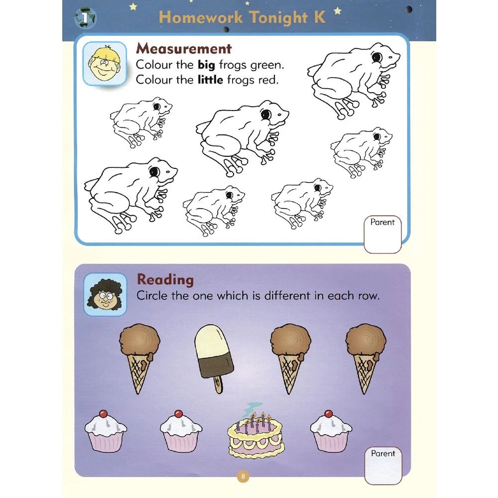 2 Homework Tonight Book K, 2 of 4