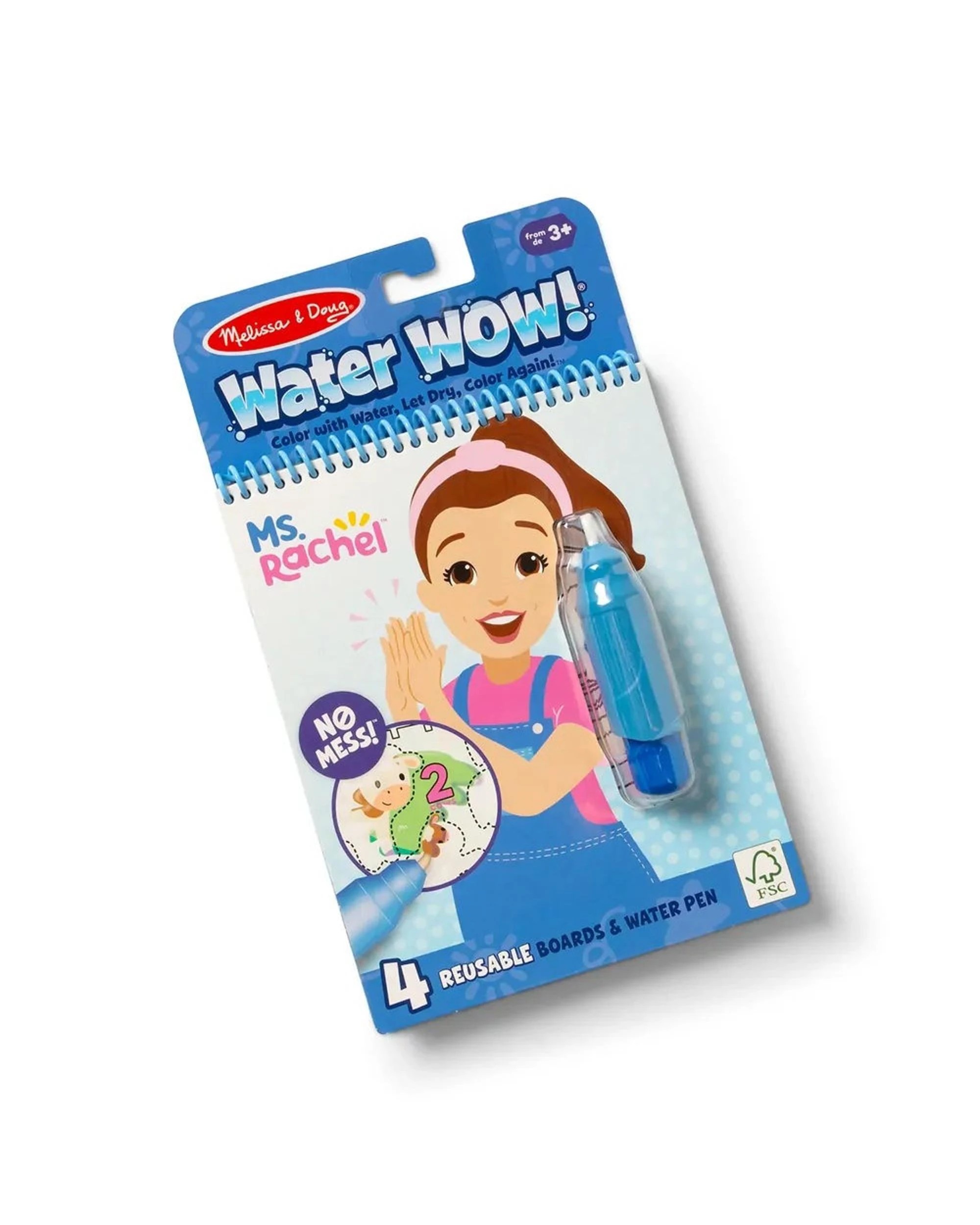 1 Melissa and Doug Ms Rachel Water WOW! Activity Book, 1 of 9