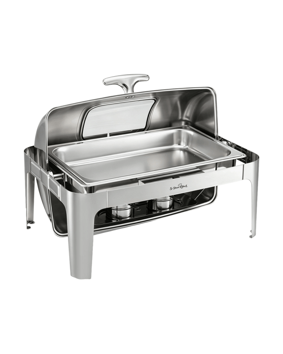 5-Star Chef 9L Chafing Dish Buffet Warmer Food Warmer Catering Server - Silver