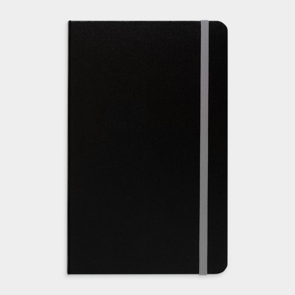 4 J.Burrows Medium Journal Plain 240 Page Black, 4 of 4