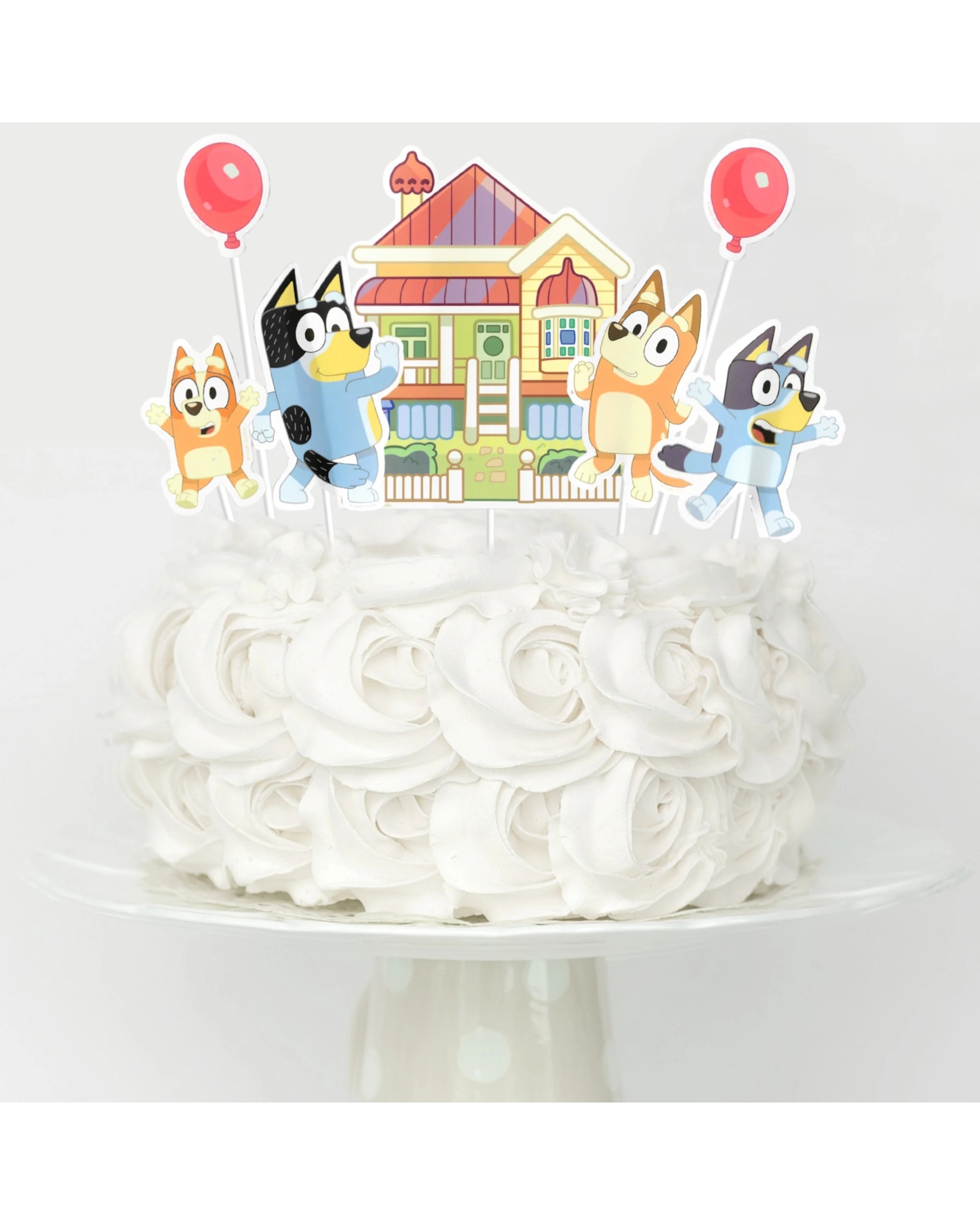 2 CCDS Bluey Cake Toppers Pack of 7 - Multi, 2 of 4