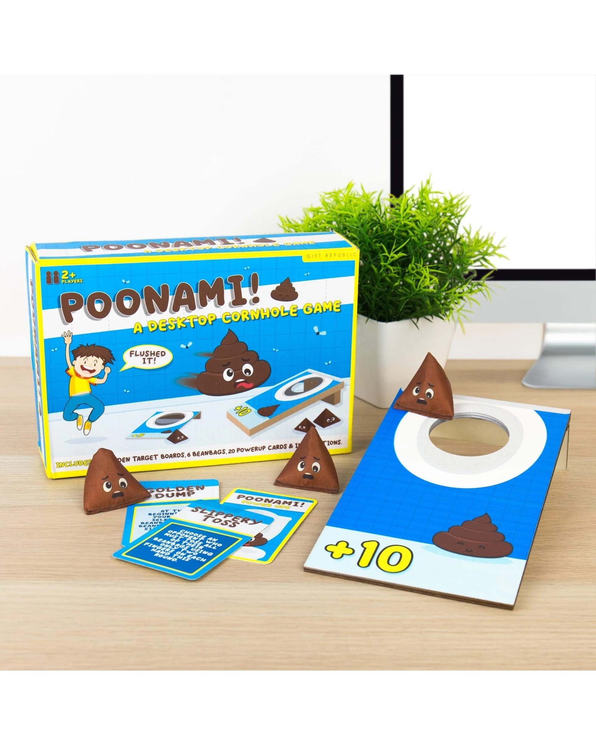 3 Poonami: A Desktop Cornhole Game, 3 of 9