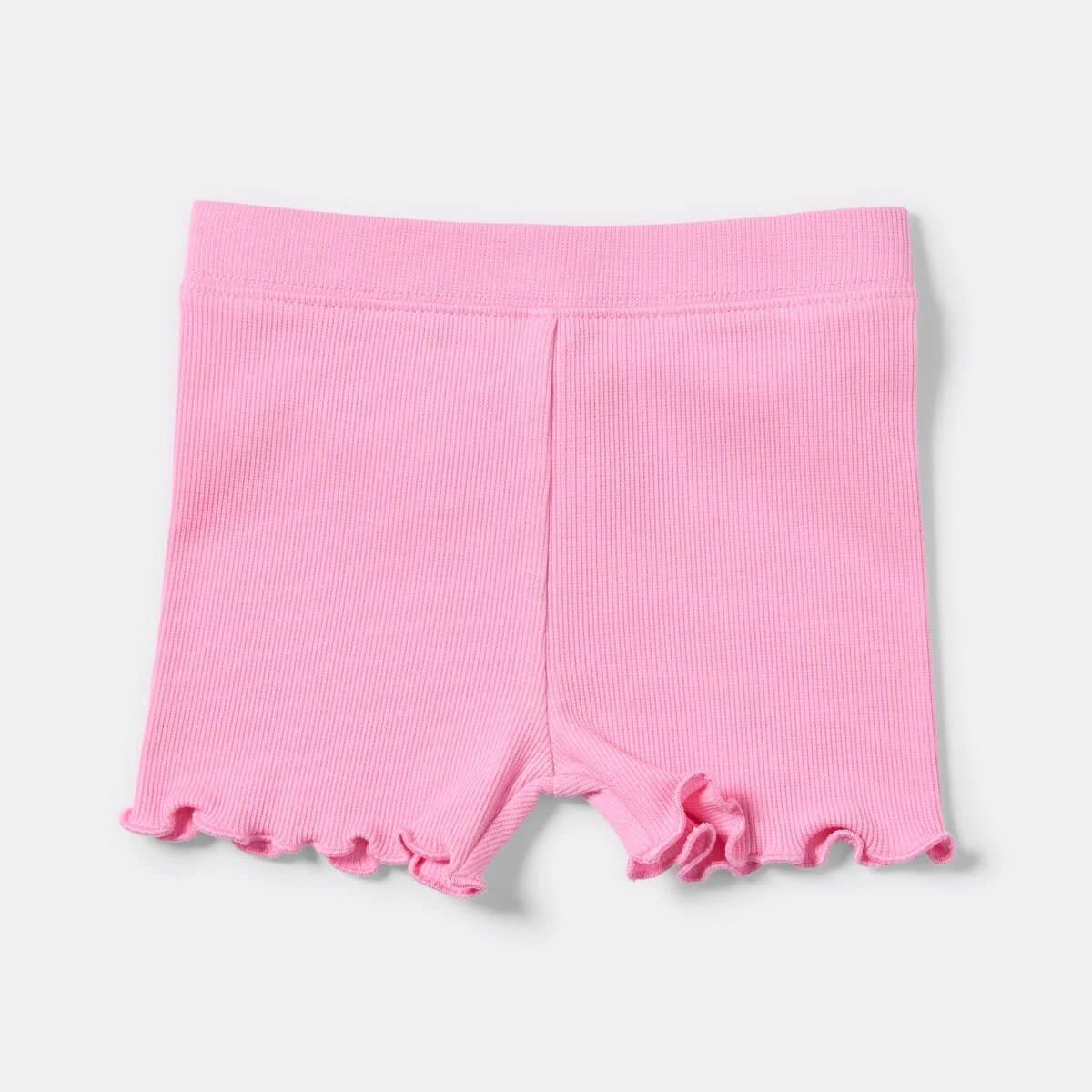 3 3 Pack Rib Shorts PINK DAISIES, 3 of 7