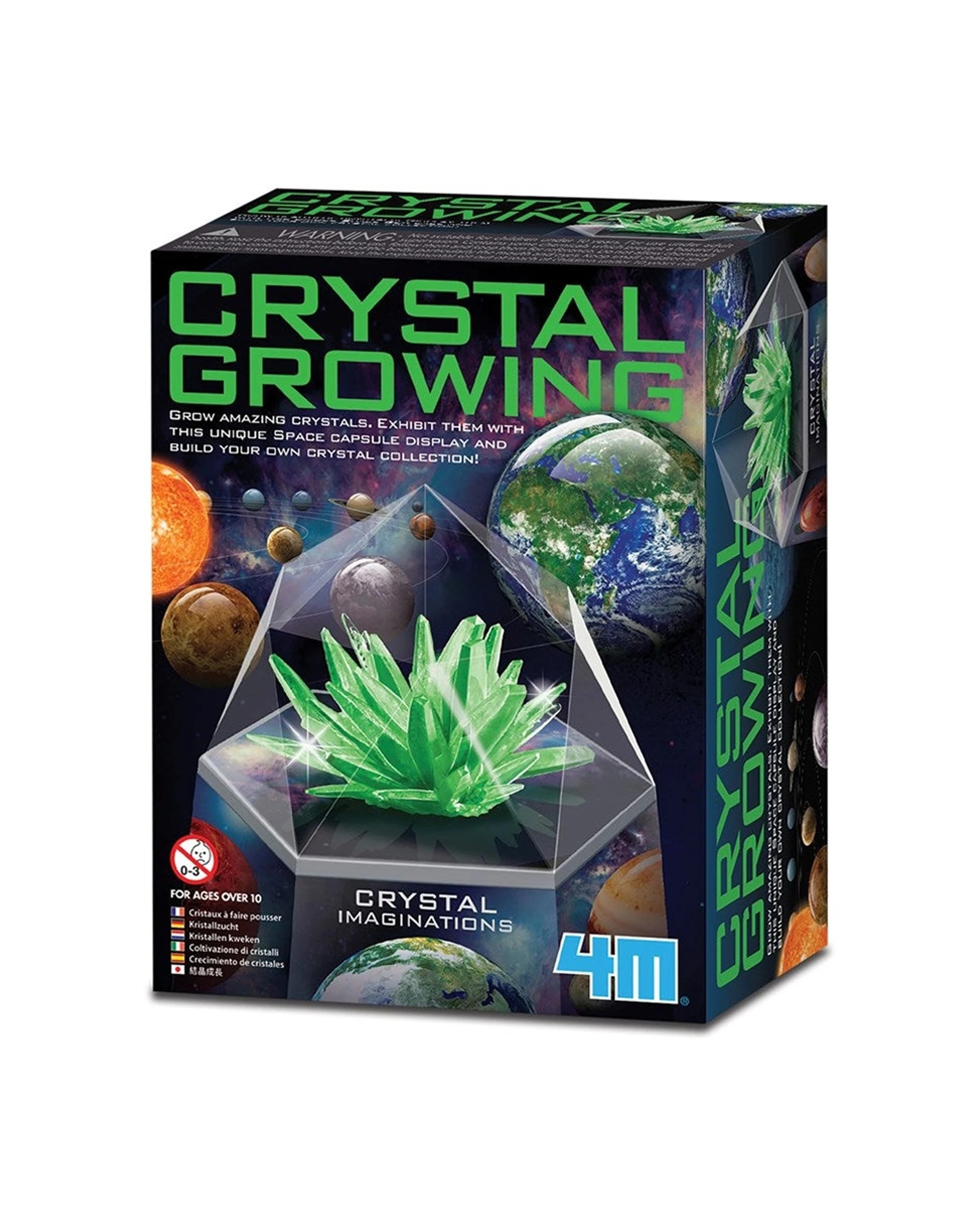 1 4M Crystal Growing Kit Space Gem Educational Kids Fun Toy Science Experiment Kit, 1 of 3