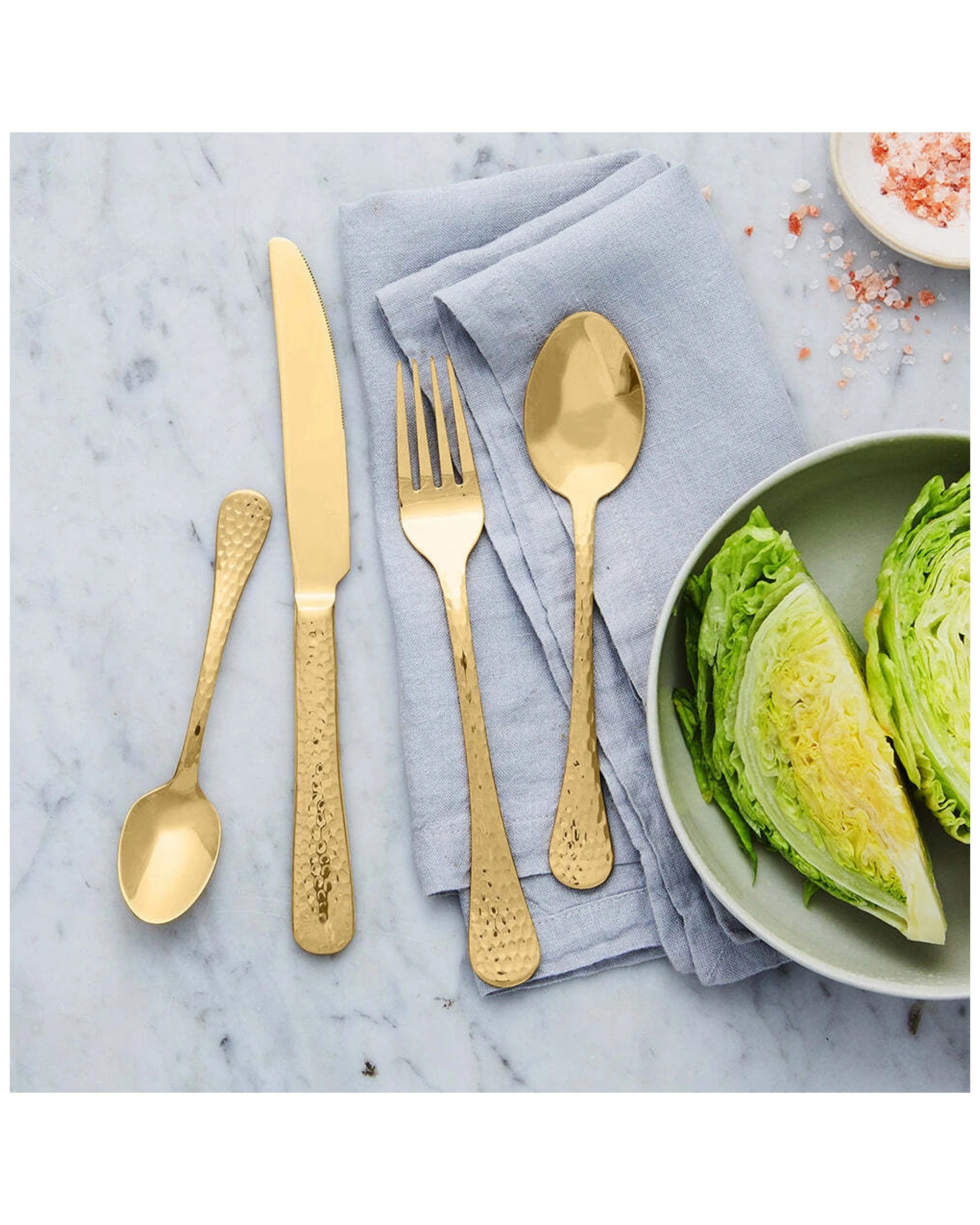 2 24pc Stanley Rogers Bolero Champagne Gold Cutlery Family Dinner Tableware Set
 - Gold, 2 of 5