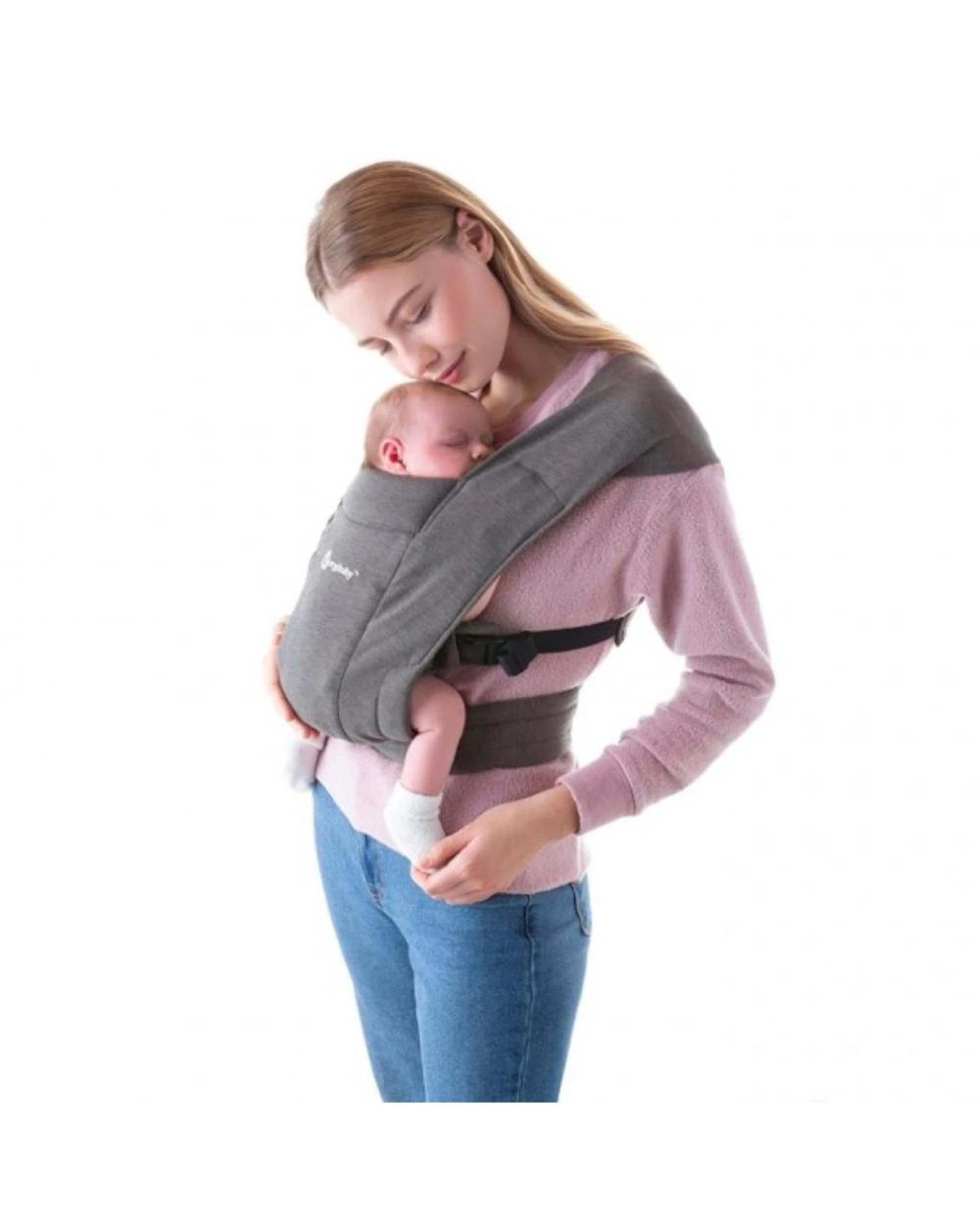 1 Ergobaby Embrace Cozy Newborn Baby Carrier  Heather Grey, 1 of 6
