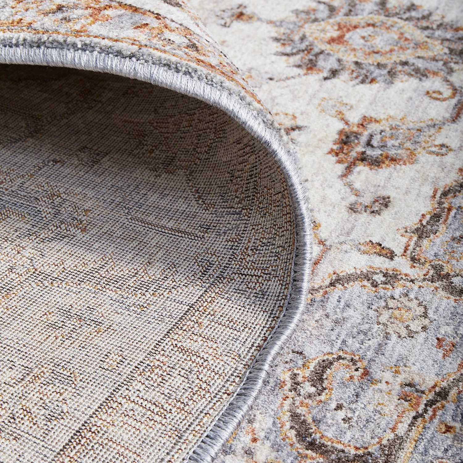 9 Common Ground Rugs Jaipur 77 380x300cm - Extra Large Power Loomed Floor Rug - Silver, 9 of 9