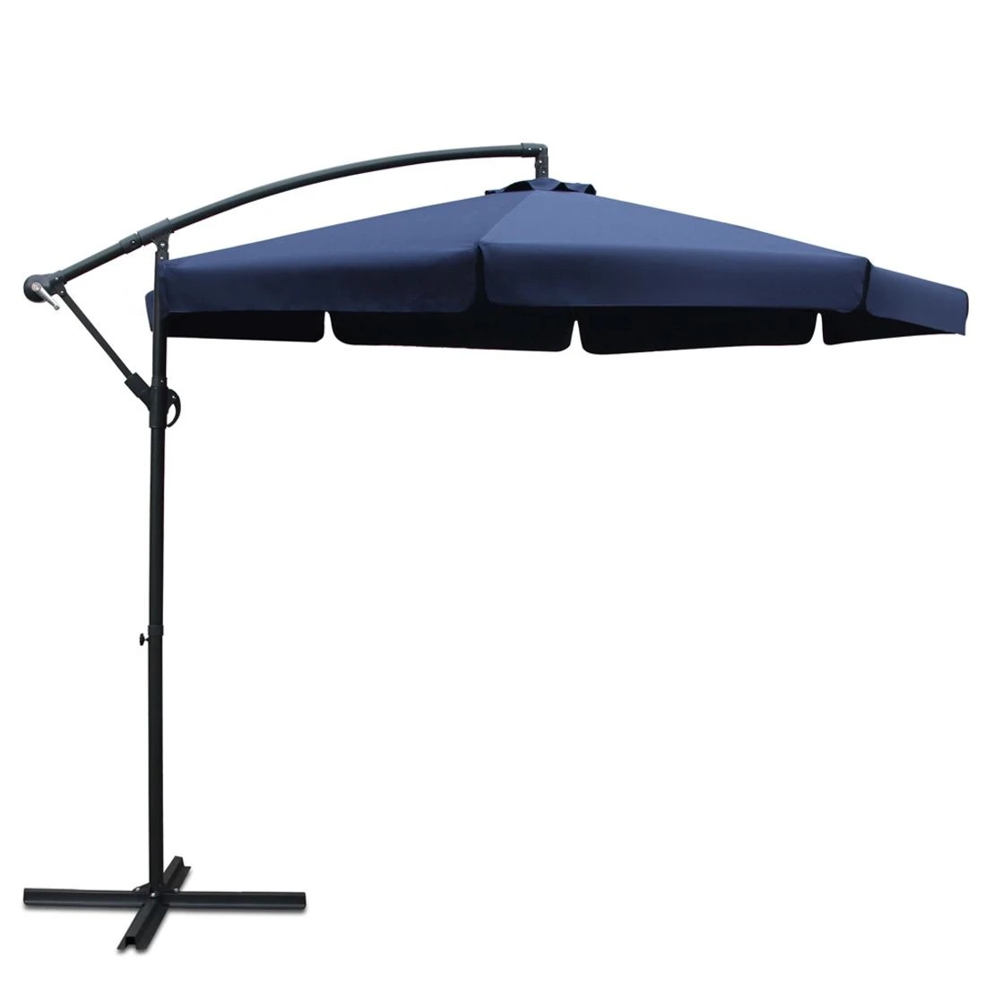 1 Instahut 3m Outdoor Umbrella Cantilever Garden Beach Patio
 - blue, 1 of 3