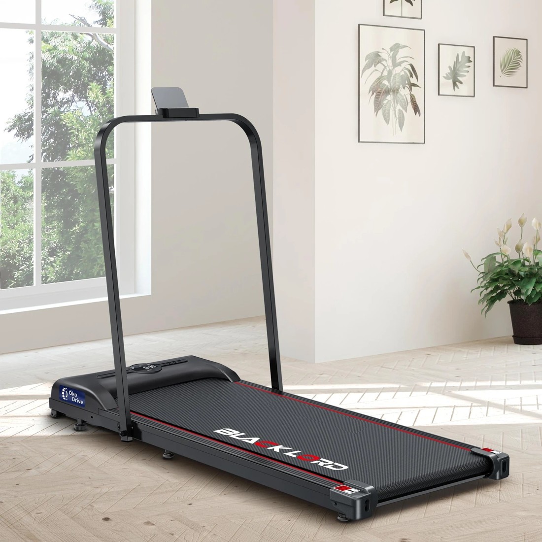 2 Black Lord Treadmill Walking Pad Foldable - Black, 2 of 9