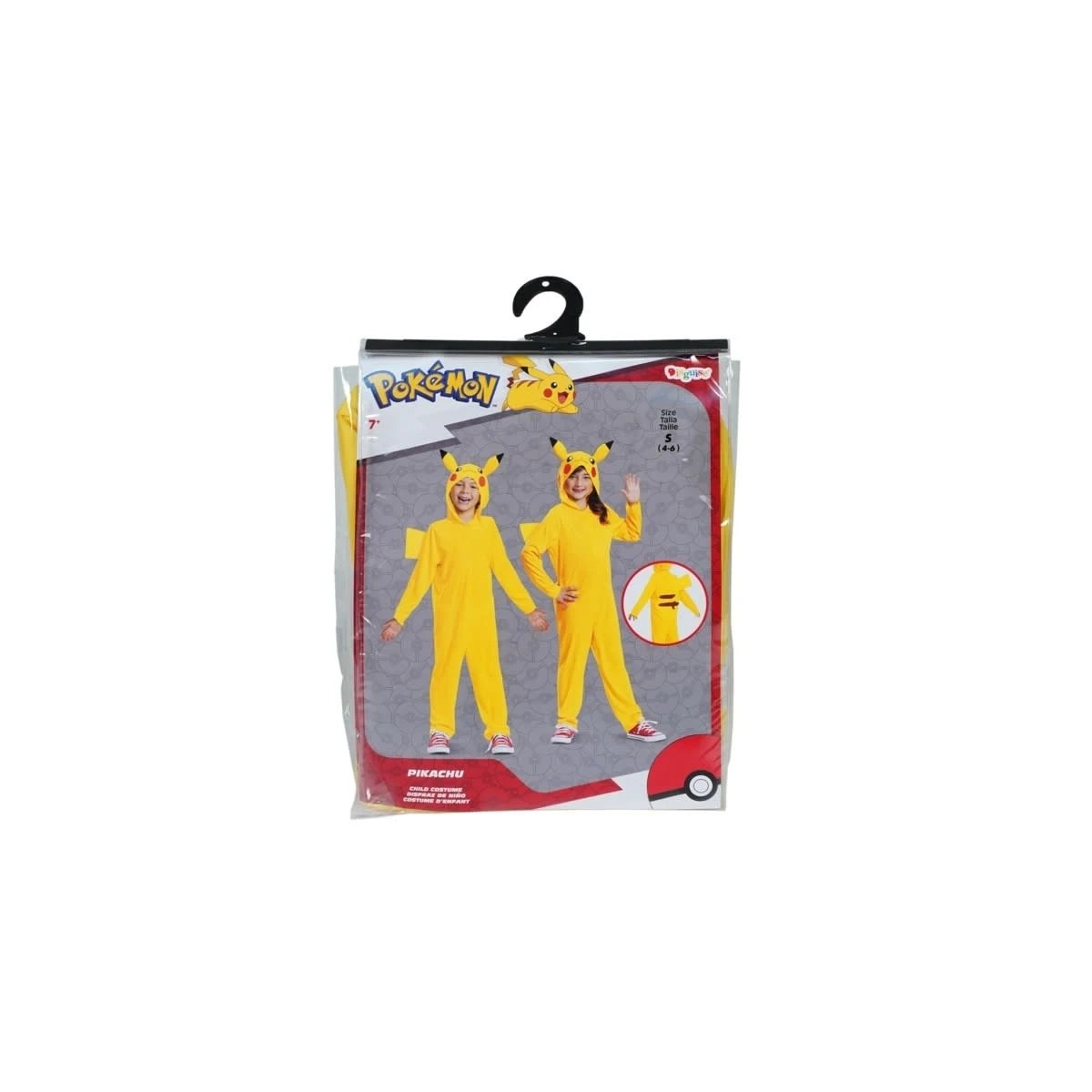 5 Pikachu Child Costume - Ages 4-6, 5 of 5