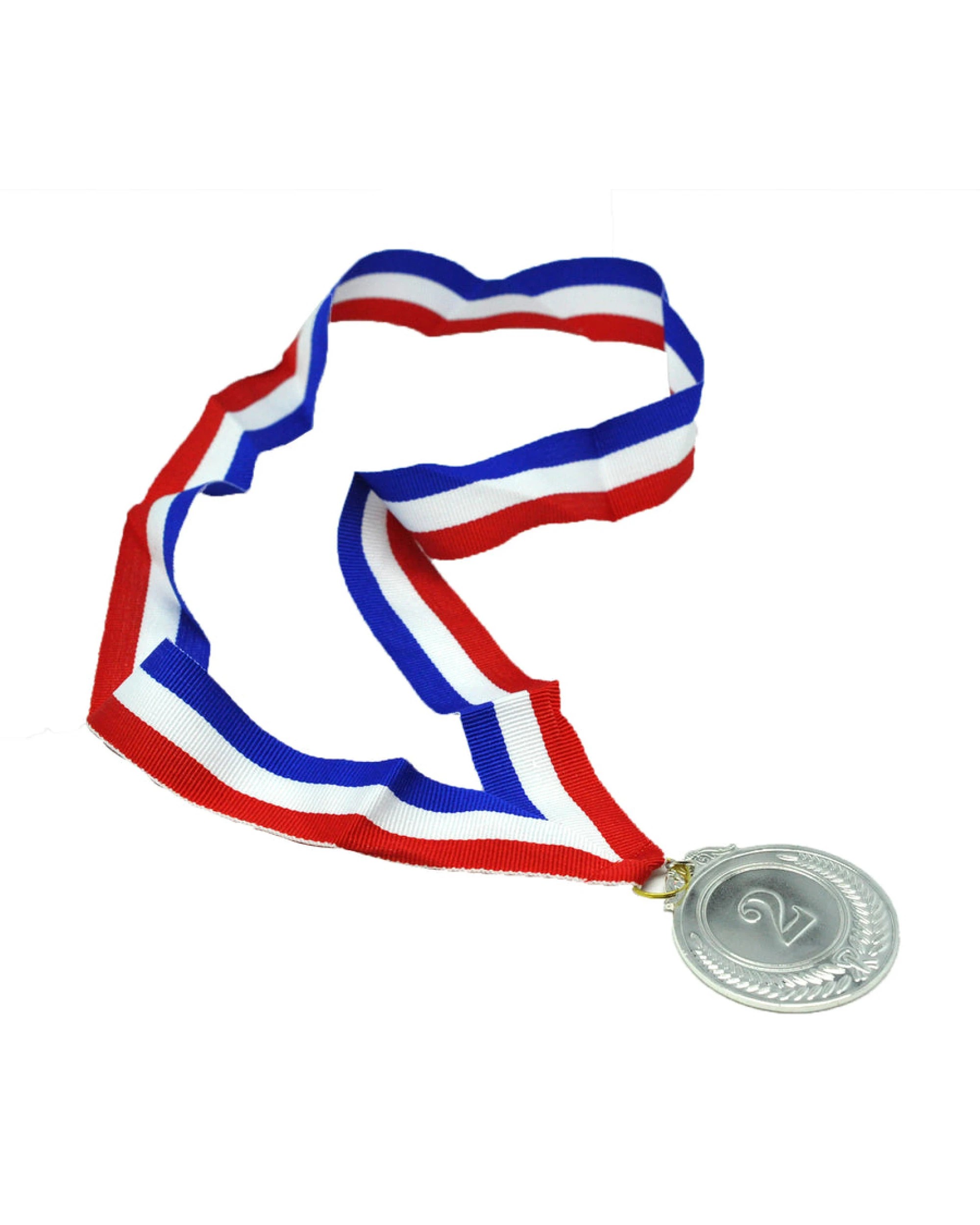 1 BR Costumes Metal Winner Medals with 46cm Ribbon for Sports Day, 1 of 3