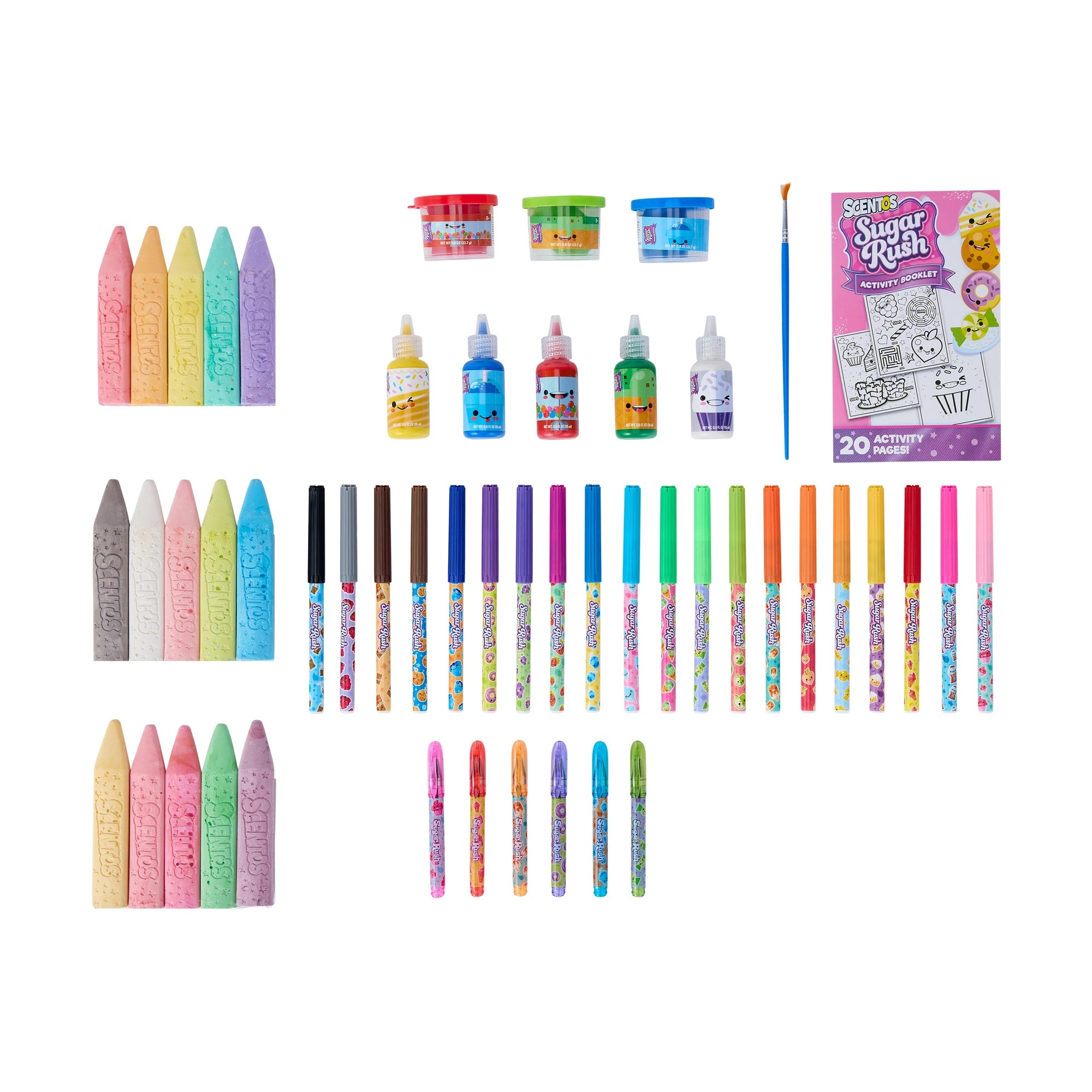 2 Sugar Rush Super Scented Colouring Set, 2 of 10