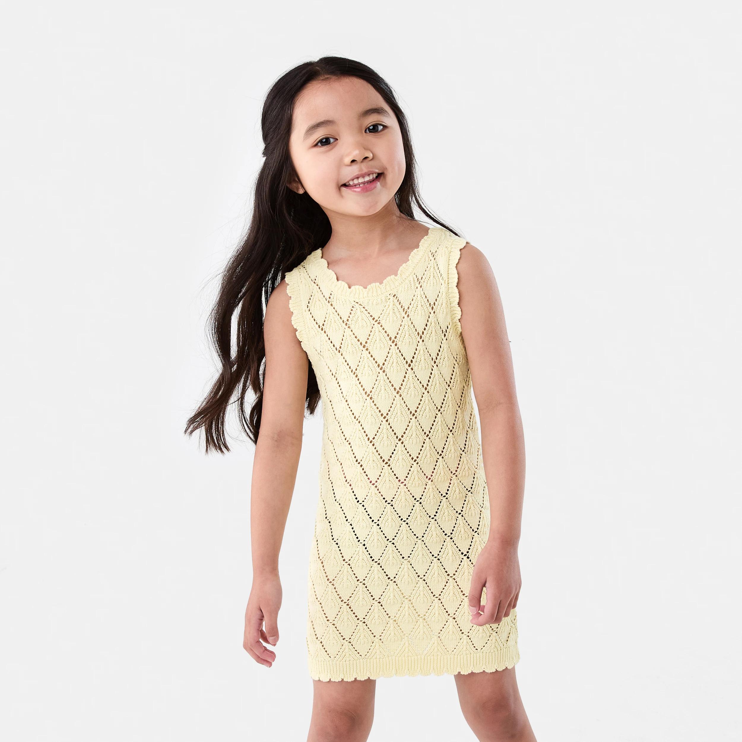 1 Knitted Dress PEAR SORBET, 1 of 7
