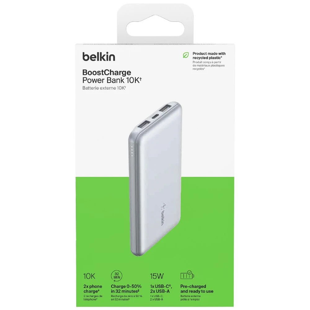 6 Belkin BoostCharge 10K 15W Powerbank Blue, 6 of 7