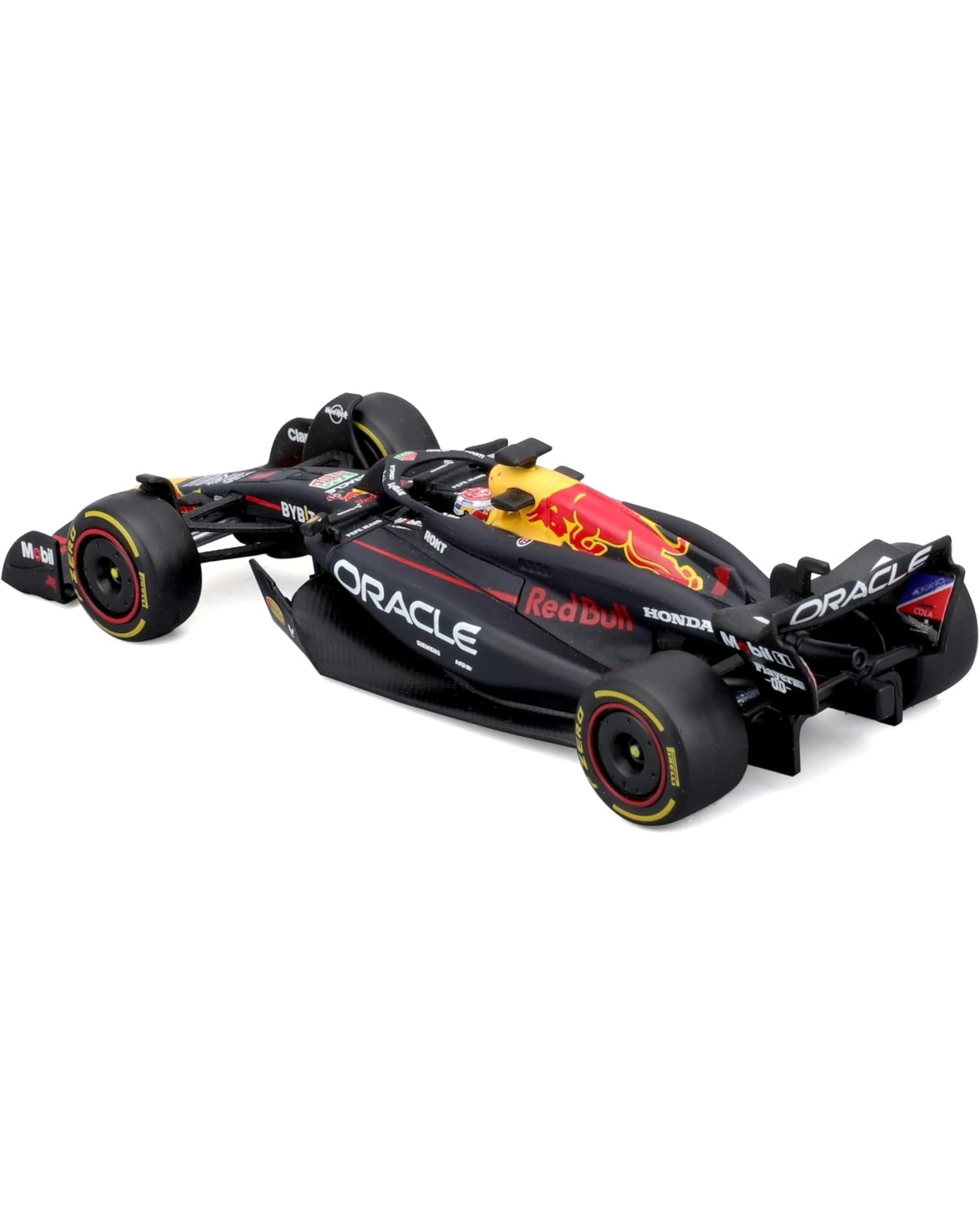 4 Bburago Formula Racing 2024 F-1 Redbull Racing RB20 #1 Max Verstappen with Helmet 1:43 Scale Diecast Vehicle, 4 of 5