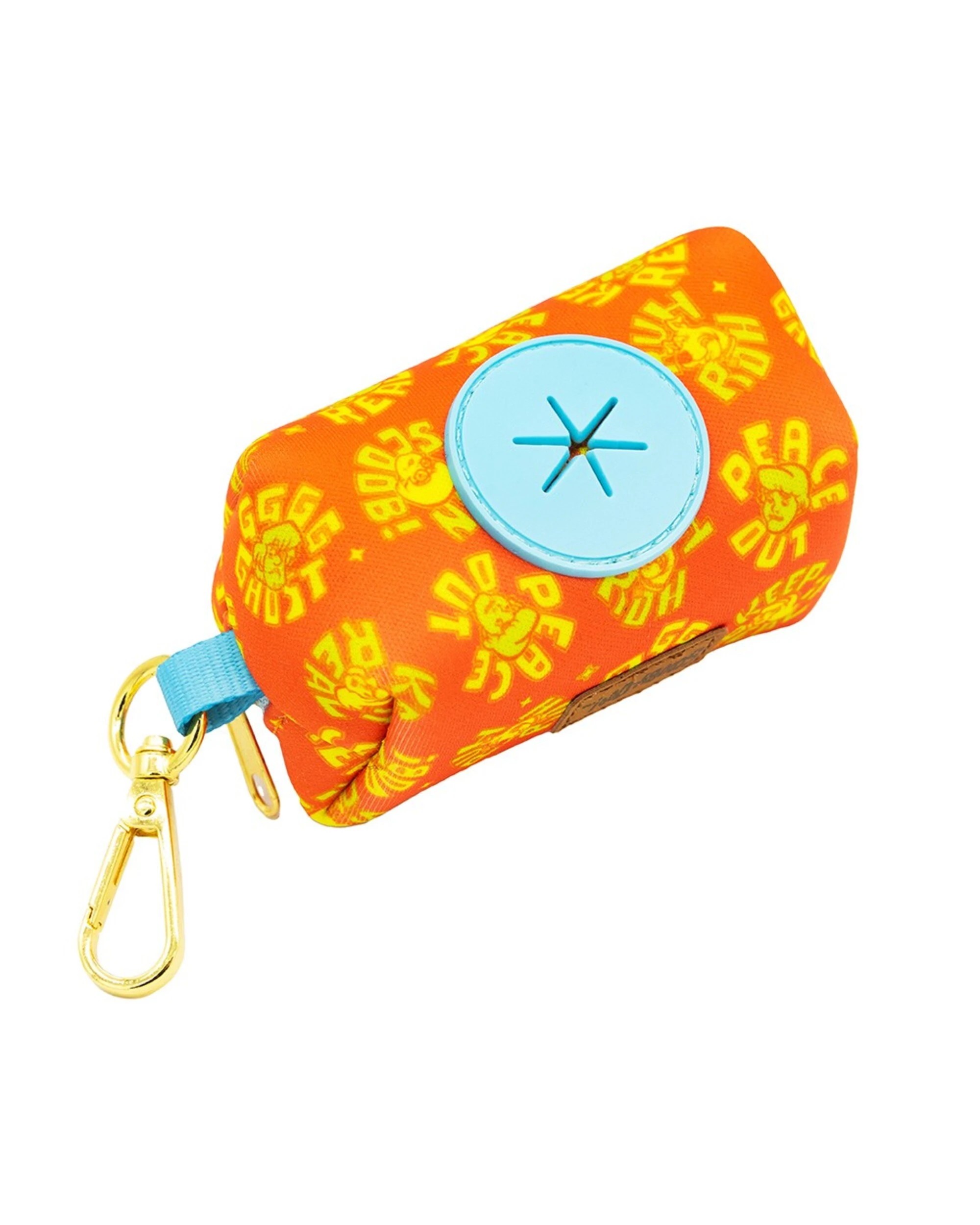 2 Scooby Doo - Mystery Inc. All-Over-Print Pet Clip Bag - Orange, 2 of 3