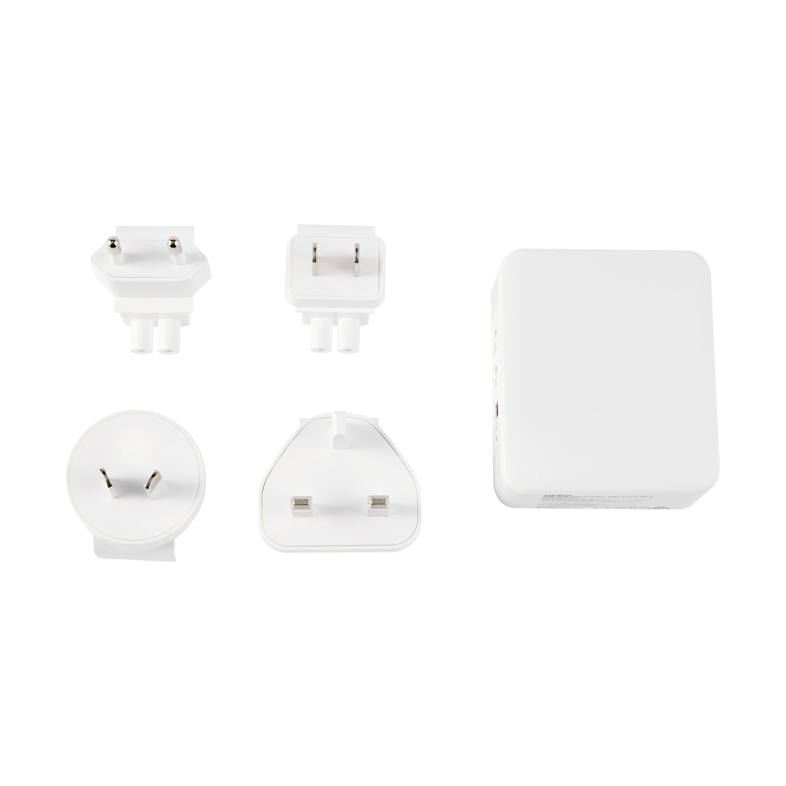 1 65W Travel Wall Charger - White, 1 of 6