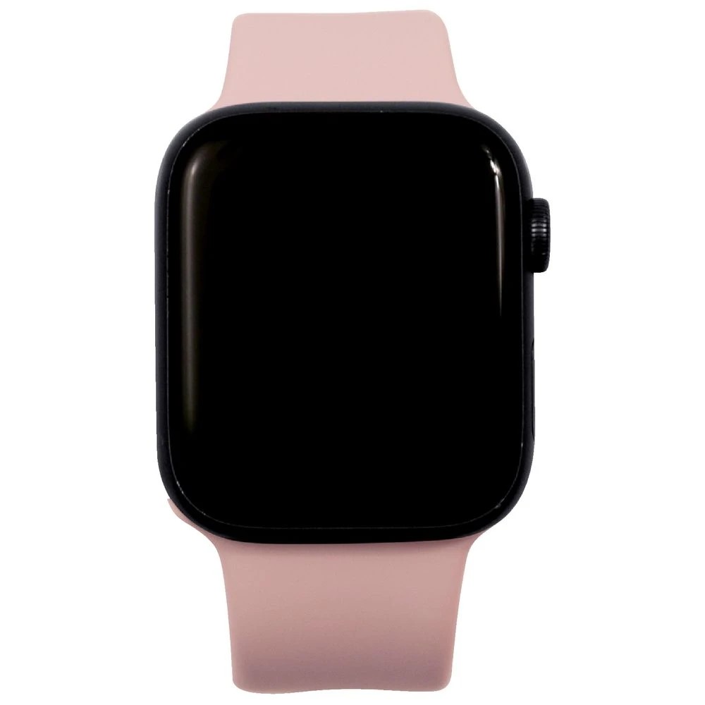 3 Otto Apple Watch Silicone Band Series 4-9/SE 44-45mm Blush, 3 of 4