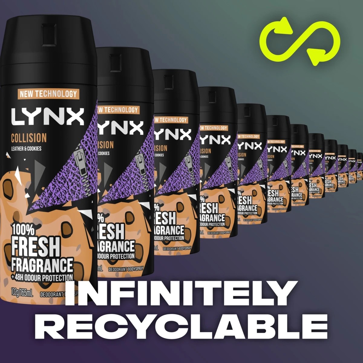 4 LYNX Collision Leather and Cookies Deodorant Bodyspray, 4 of 7