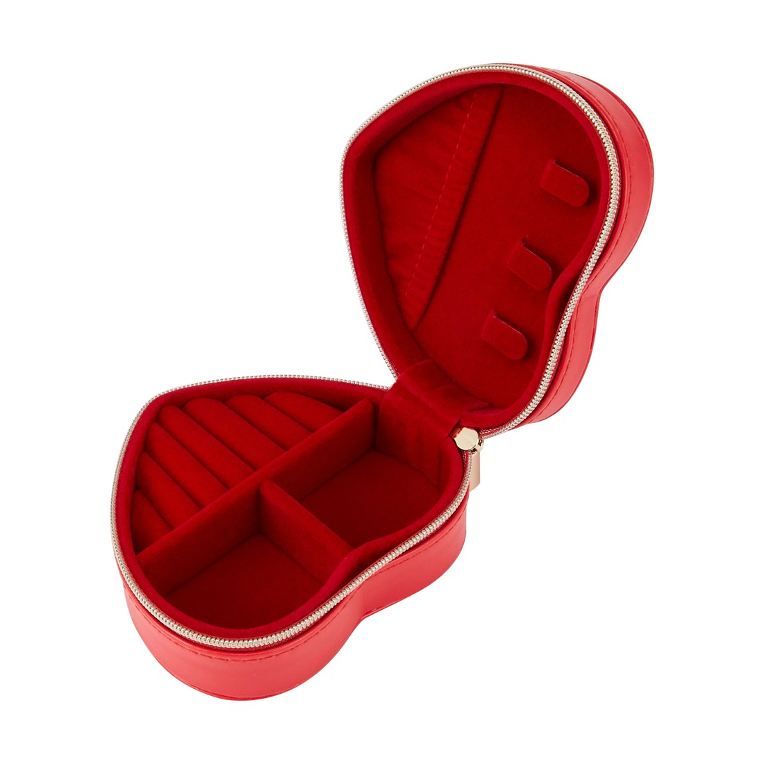 4 Red Heart Jewellery Box, 4 of 6