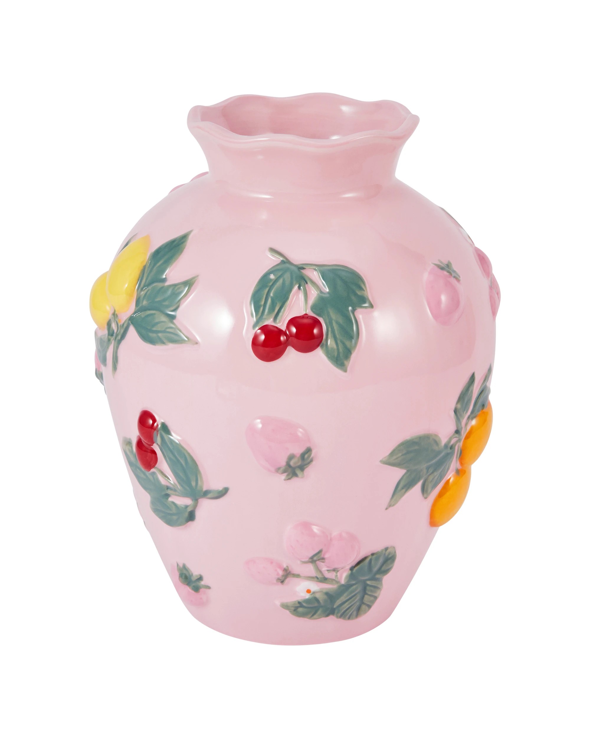 3 Fruit Ceramic Vase, 3 of 5