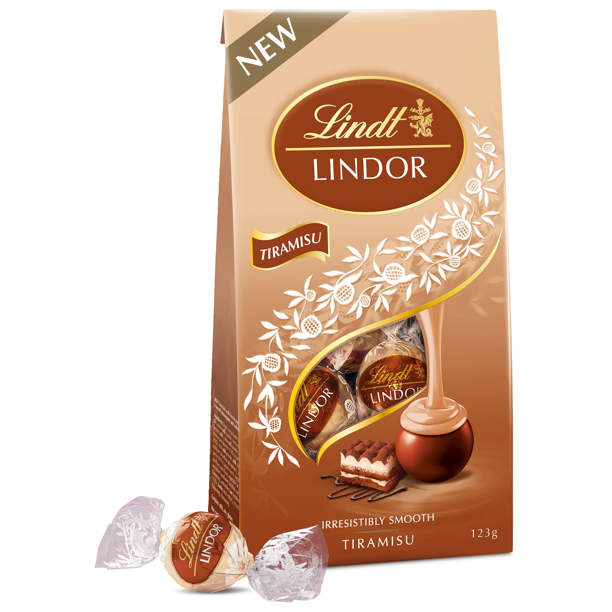 7 Lindt LINDOR Tiramisu Bag 123g, 7 of 10