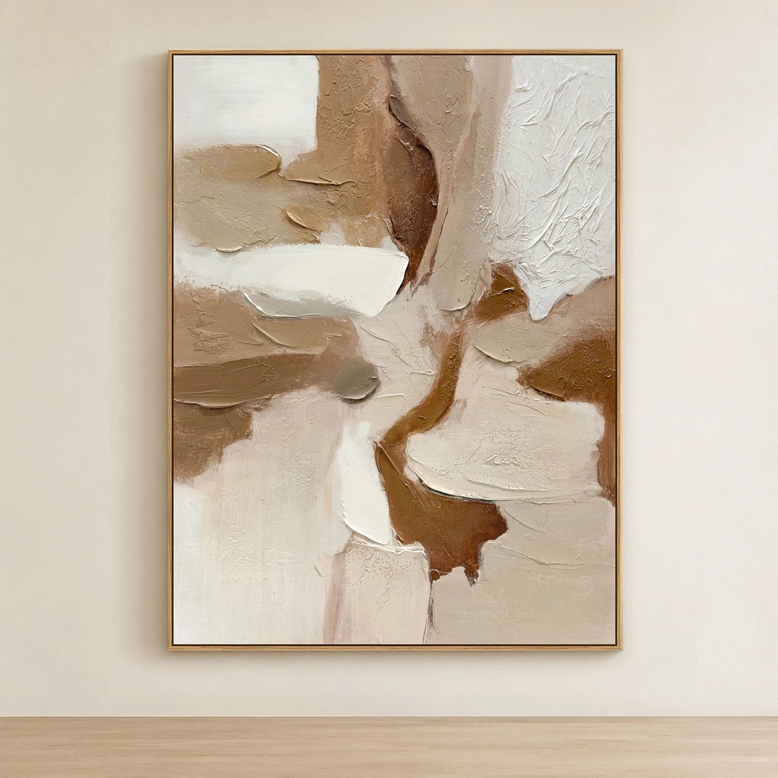 2 Moda Living Earthen Relief Hand-Painted Textured Canvas Wall Art - Multi, 2 of 8