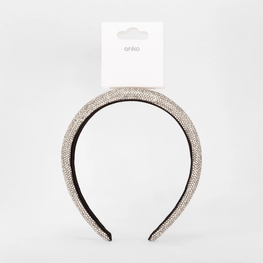 5 Jewelled Headband - Silver Tone, 5 of 5