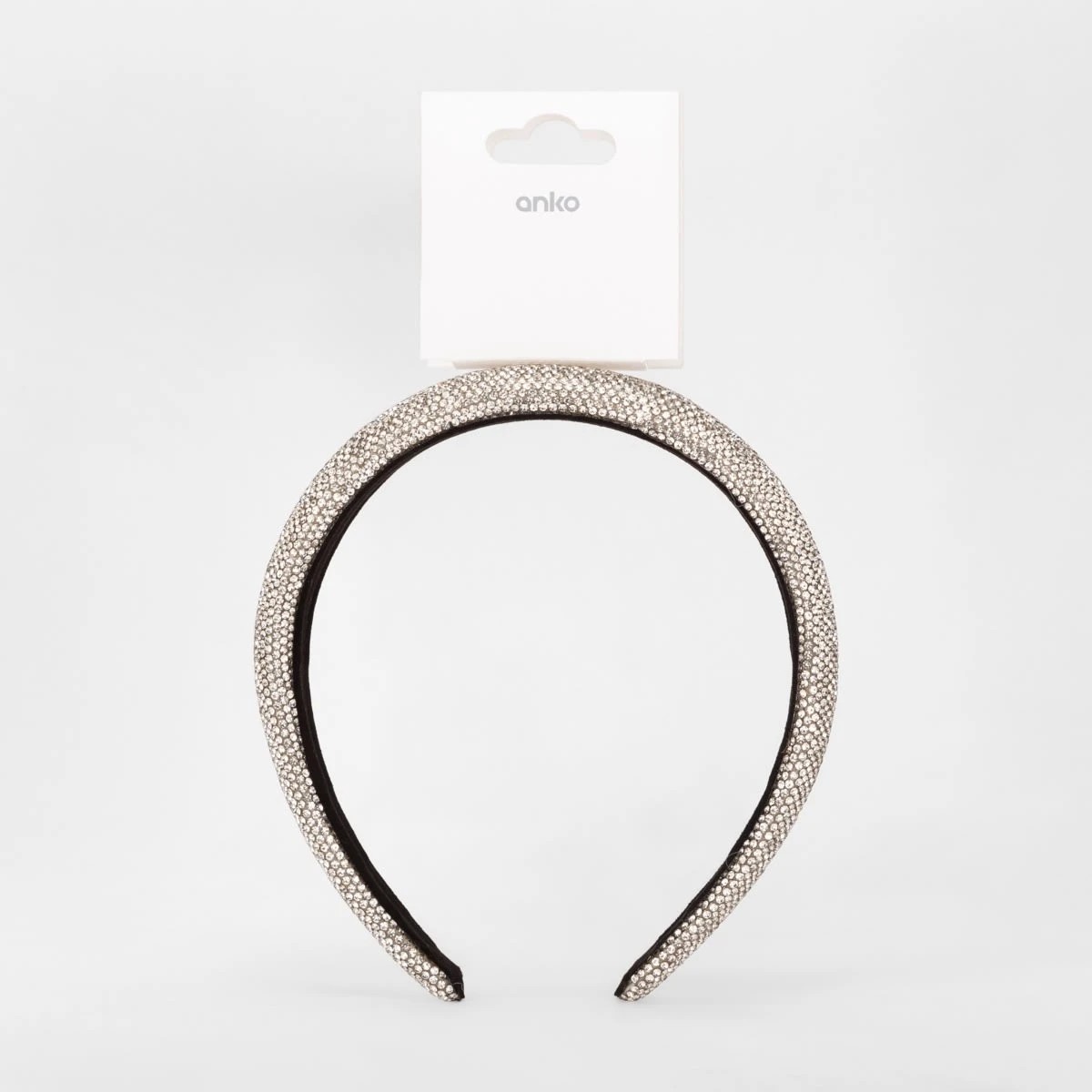 5 Jewelled Headband - Silver Tone, 5 of 5