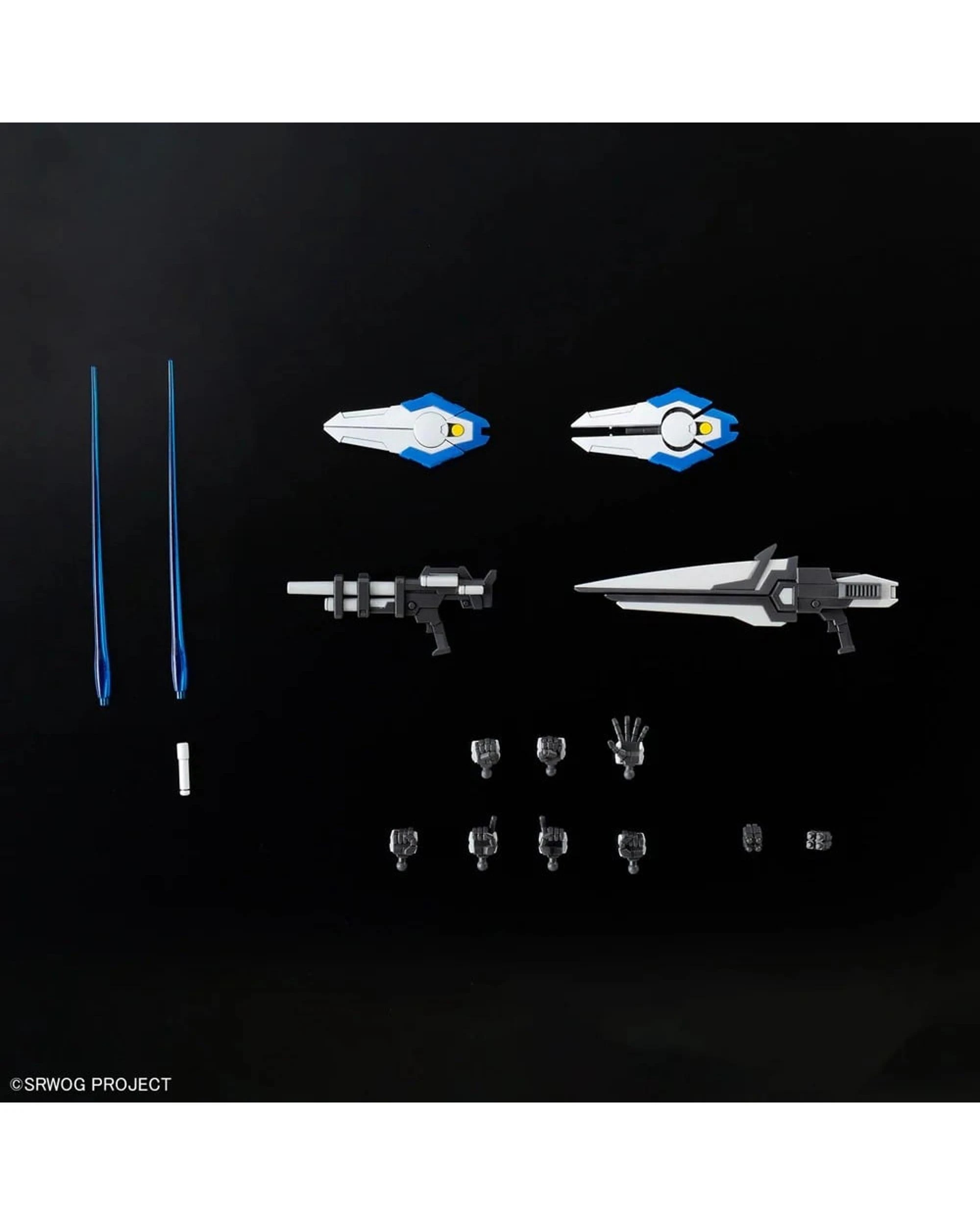 7 Bandai Super Robot Wars High Grade Ashsaviour Model Kit, 7 of 8