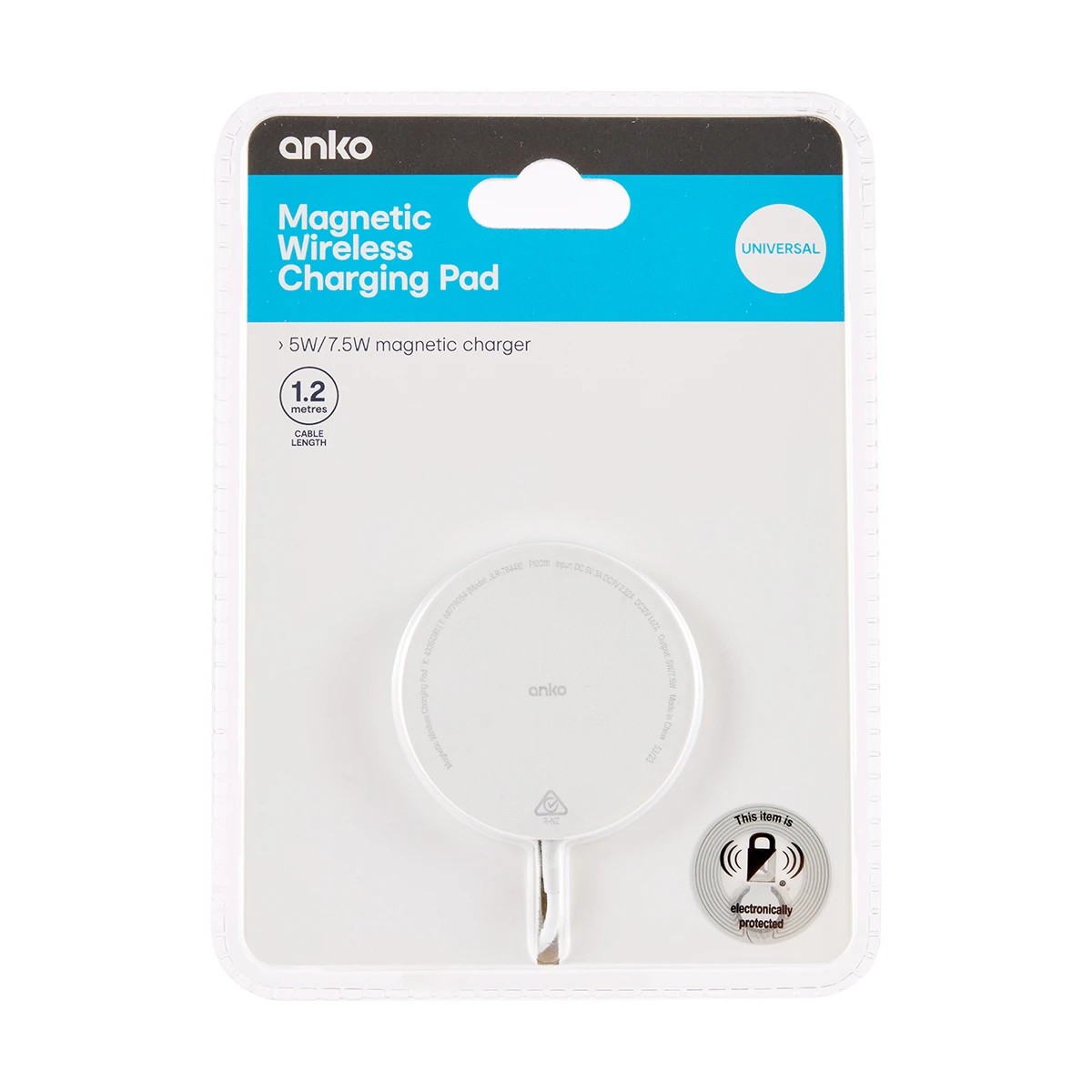 7 Magnetic Wireless Charging Pad - White, 7 of 7