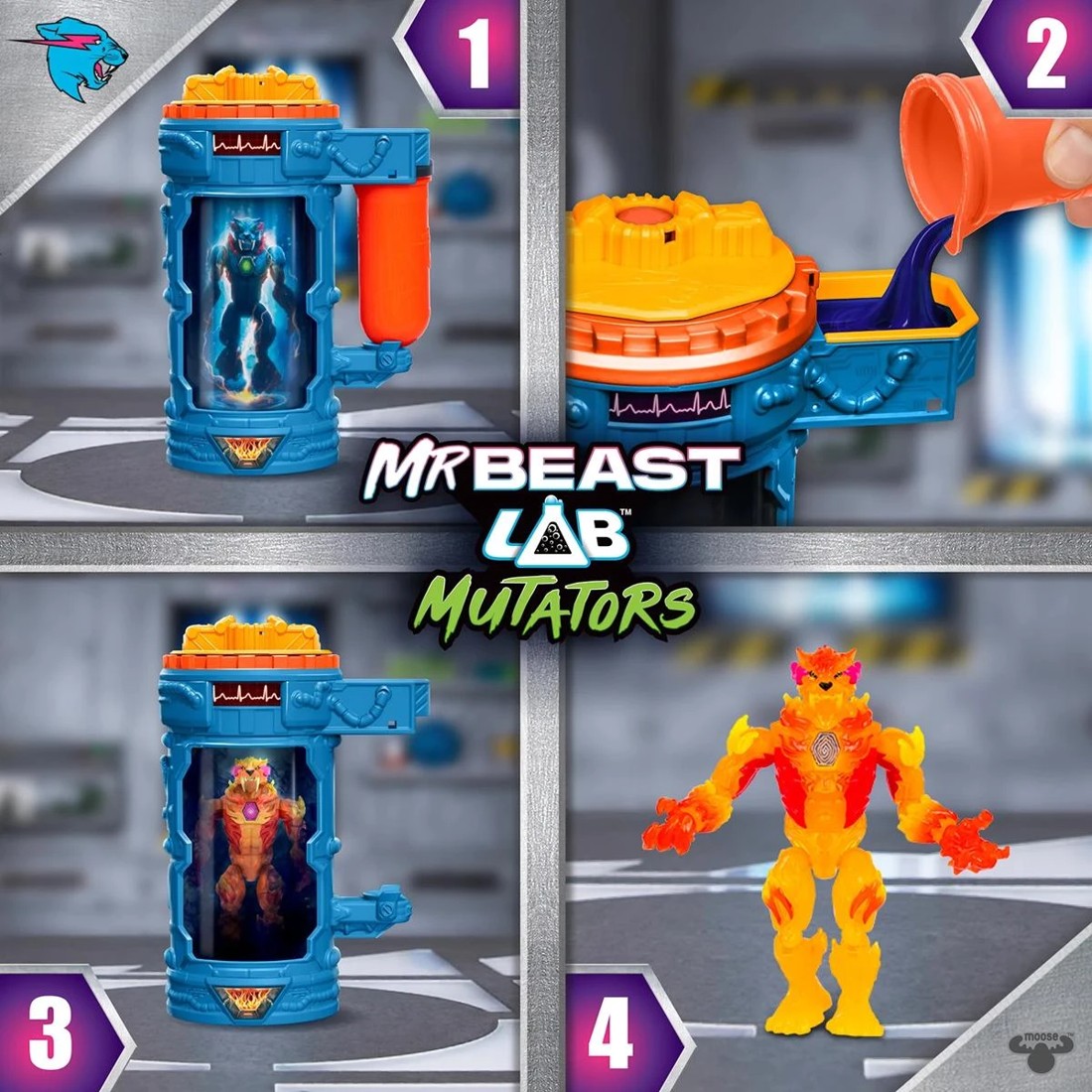 9 MrBeast Lab Mutators S2 Mutation Chamber Fire Panther, 9 of 10