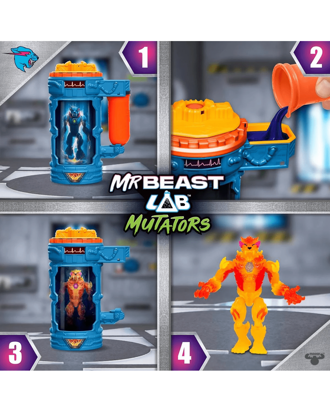9 MrBeast Lab Mutators S2 Mutation Chamber Fire Panther, 9 of 10