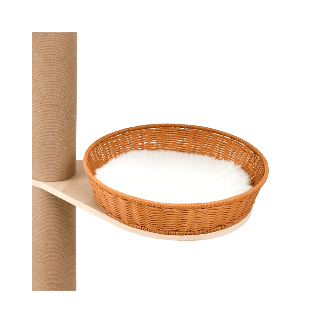 6 Advwin Cat Tree Floor To Ceiling Scratching Post 255cm-265cm, 6 of 8