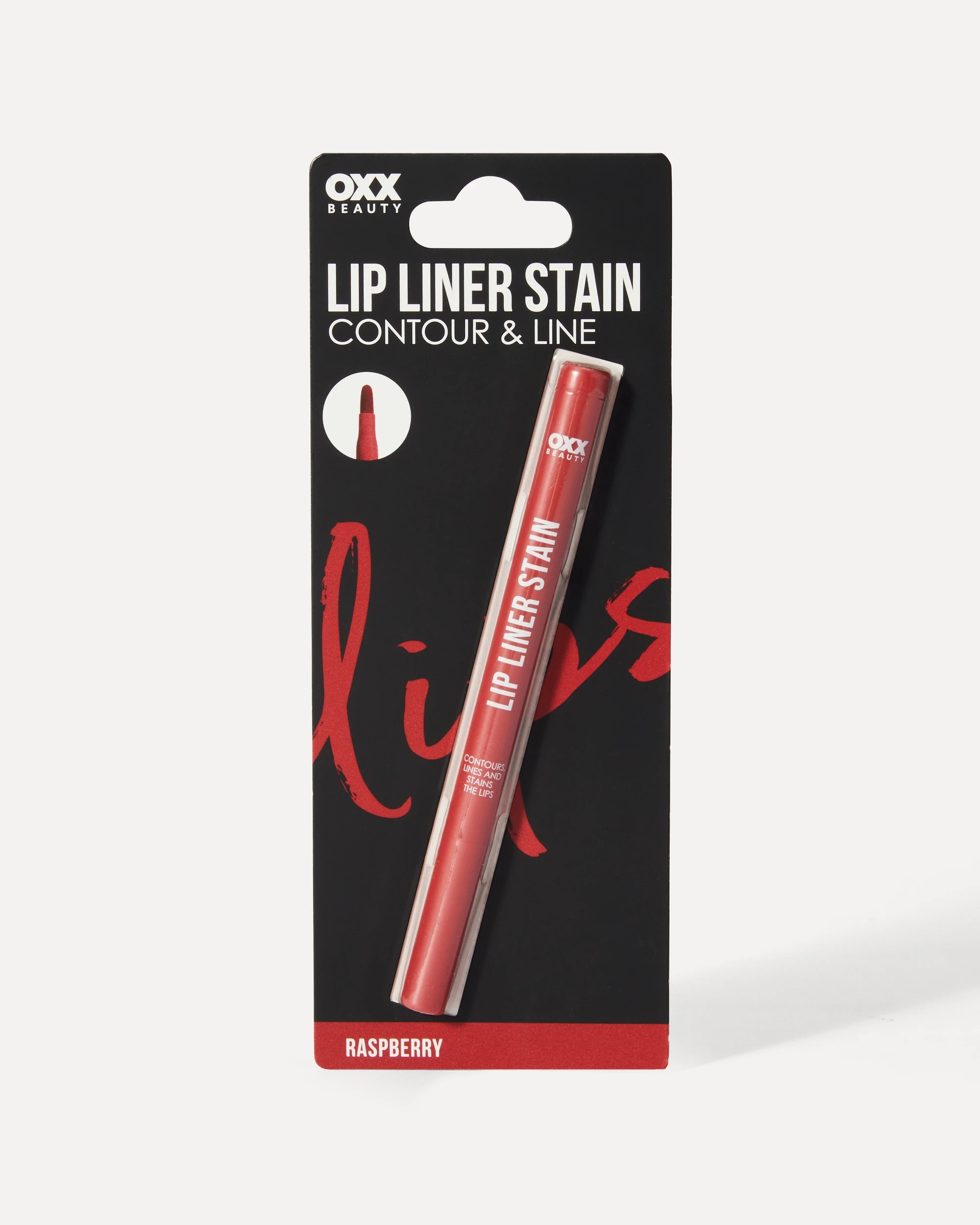 6 OXX Beauty Lip Liner Stain - Raspberry, 6 of 7