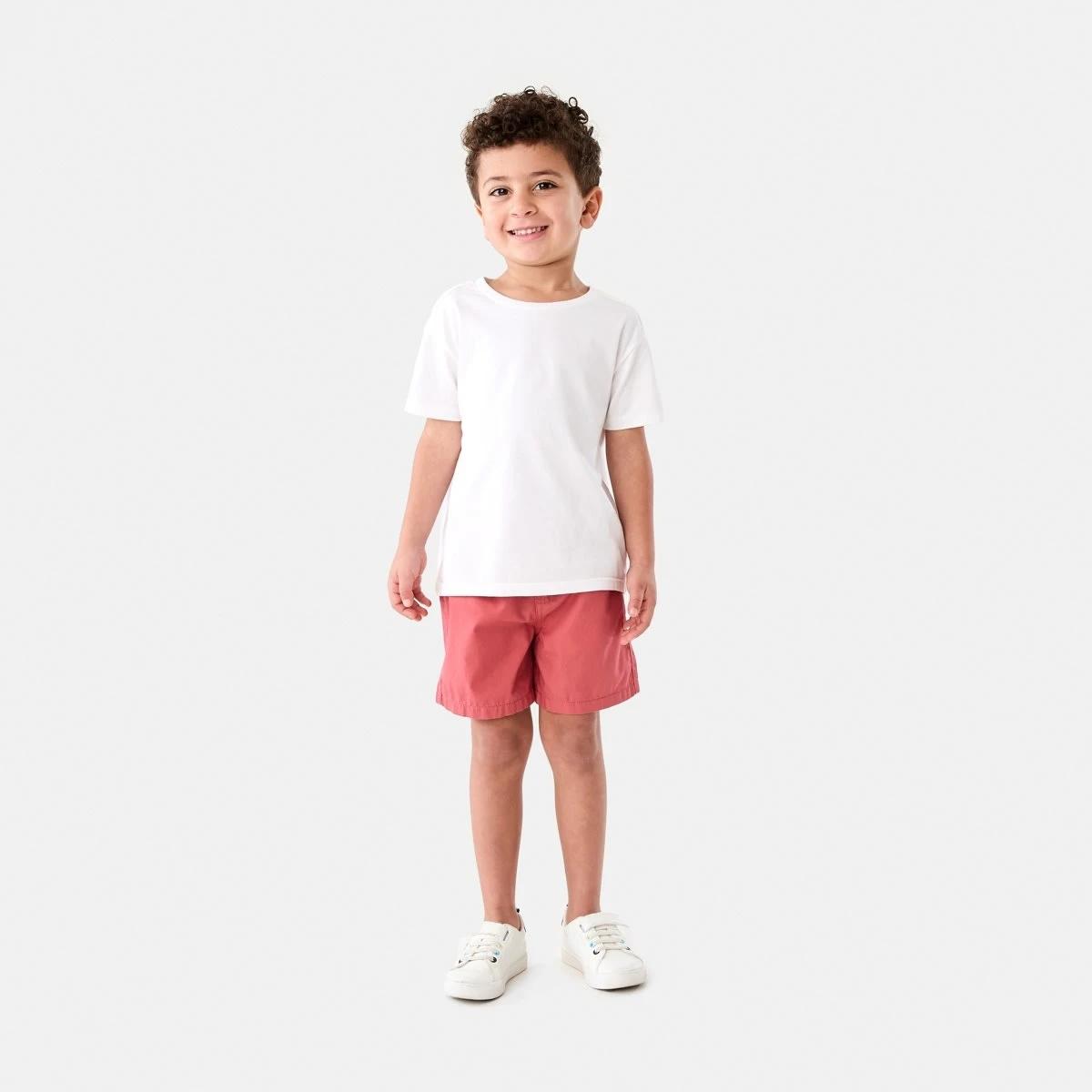 5 Poplin Shorts WASHED RED, 5 of 6