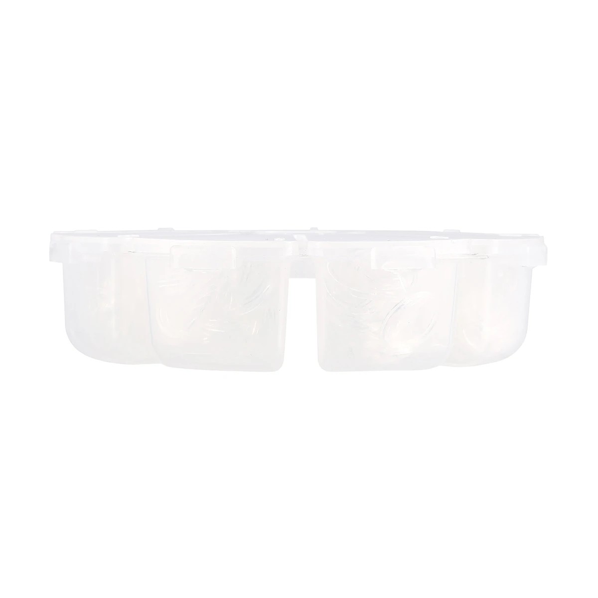 5 Silicone Hair Ties - Clear, 5 of 5