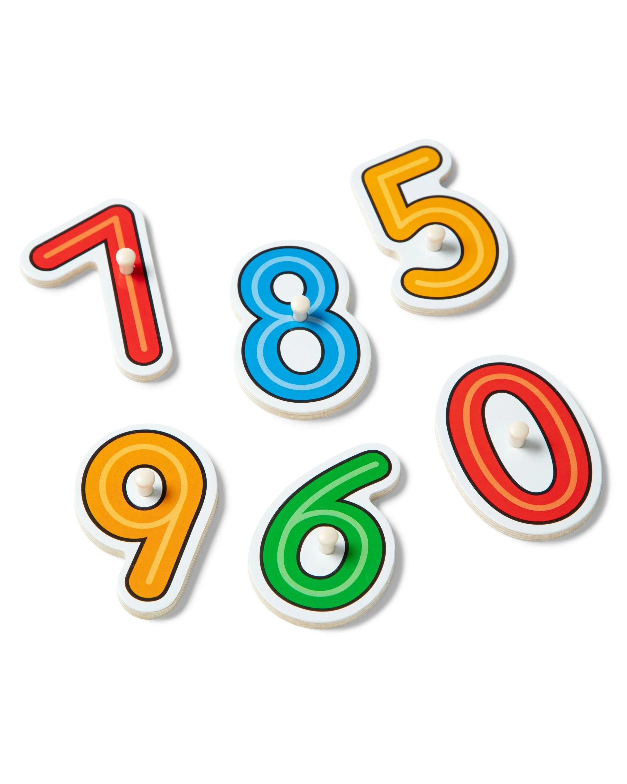 Melissa and Doug See Inside Numbers Peg Puzzle - Kmart