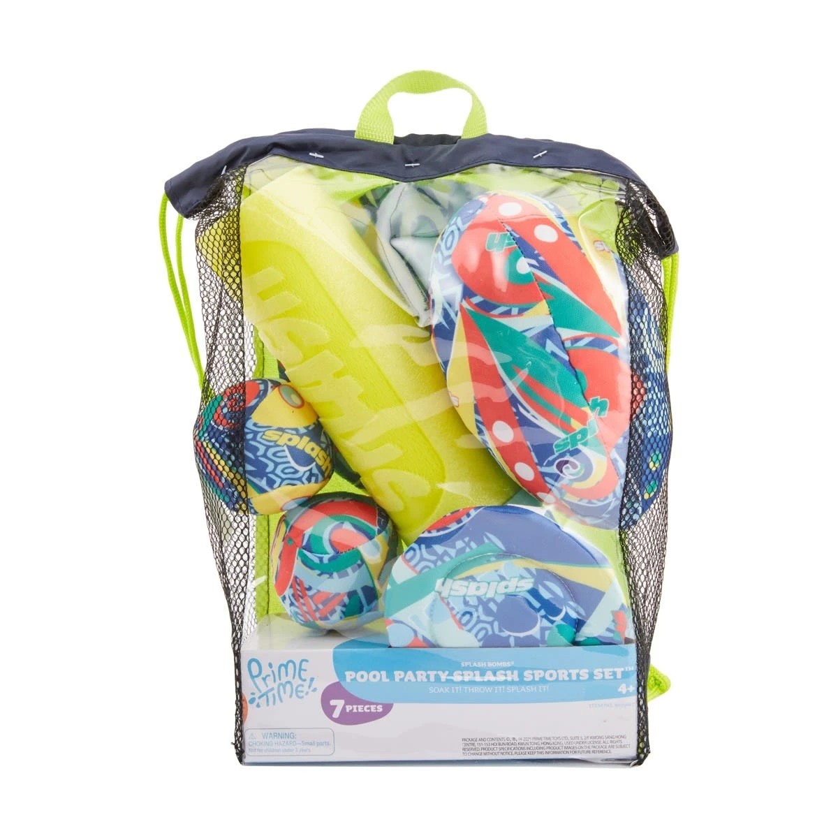 7 7 Piece Prime Time! Splash Bombs Pool Party Splash Sports Set, 7 of 7
