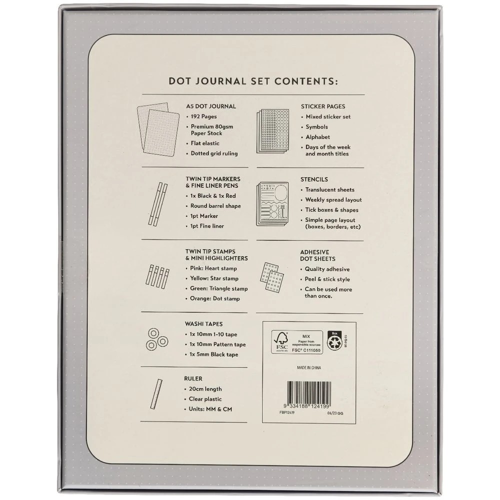 2 Modena A5 Dot Journal Set Lilac, 2 of 7