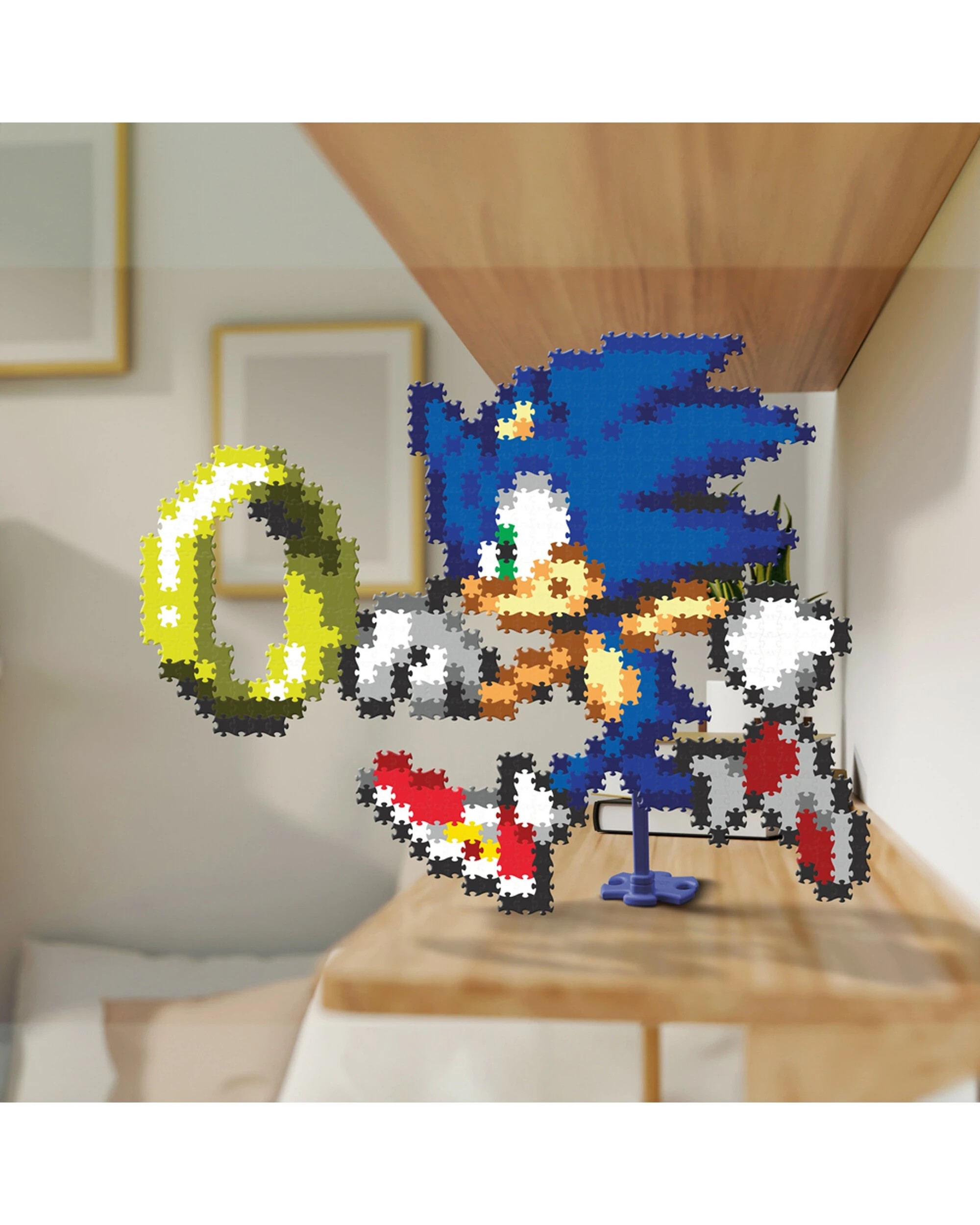 3 Jixelz 2PK 750pc Remix Sonic The Hedgehog Ring Jigsaw Puzzle Set - Multi, 3 of 7