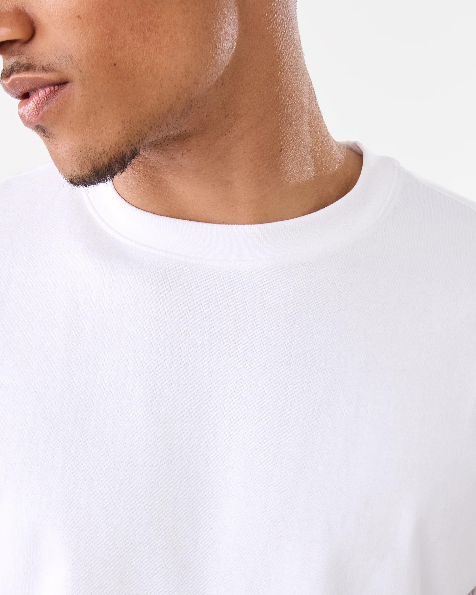 6 Boxy Core T-Shirt White, 6 of 7