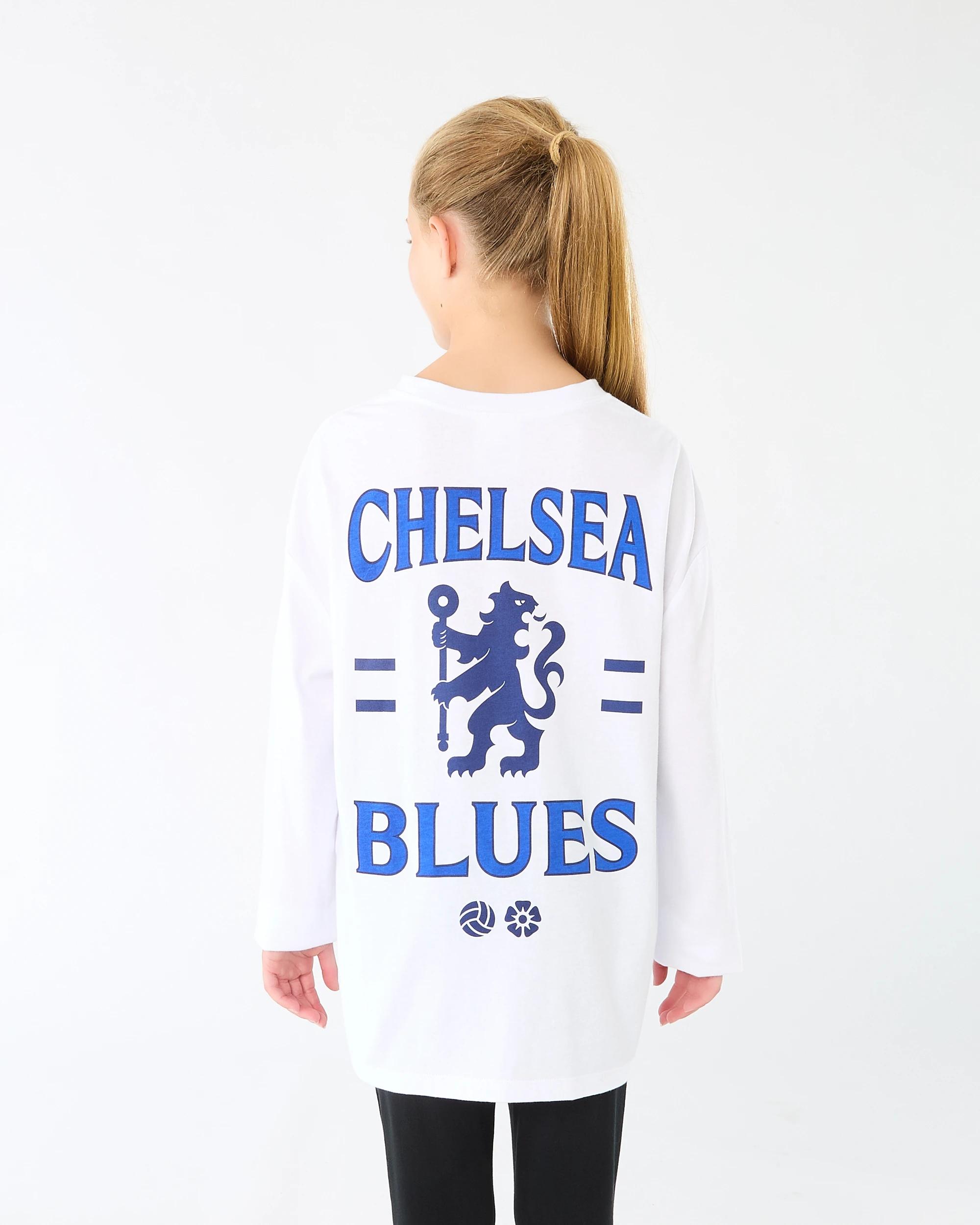2 Official EPL Kids Long Sleeve T-shirt Chelsea, 2 of 8