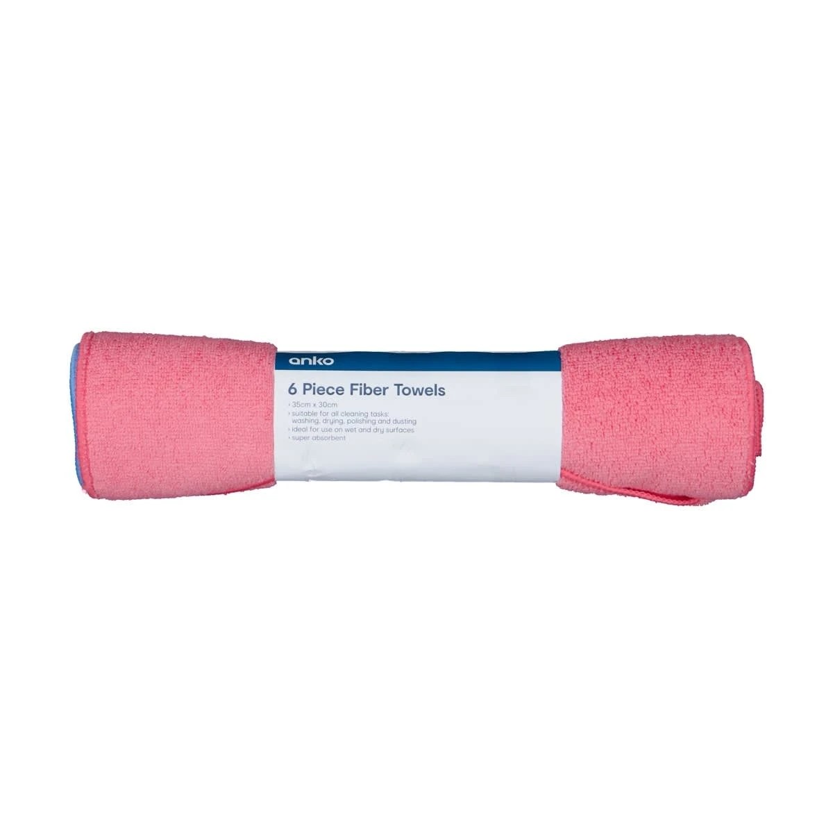6 Microfibre Towel - 6-Piece, 6 of 6