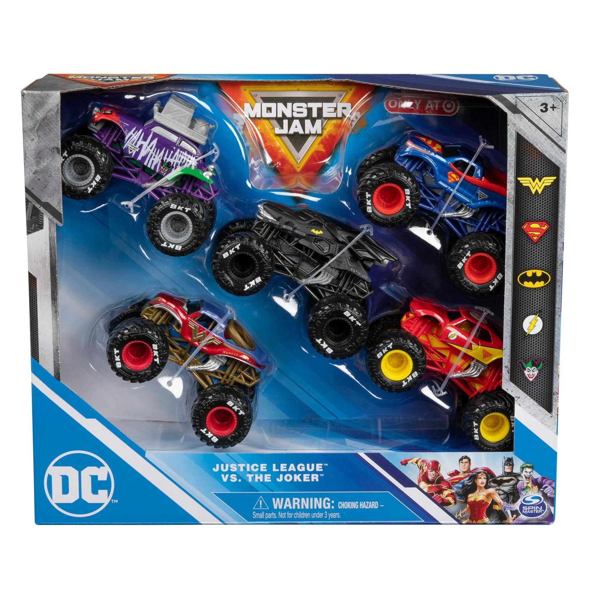 1 Monster Jam 1:64 DC Justice League 5 Pack - Multi, 1 of 7