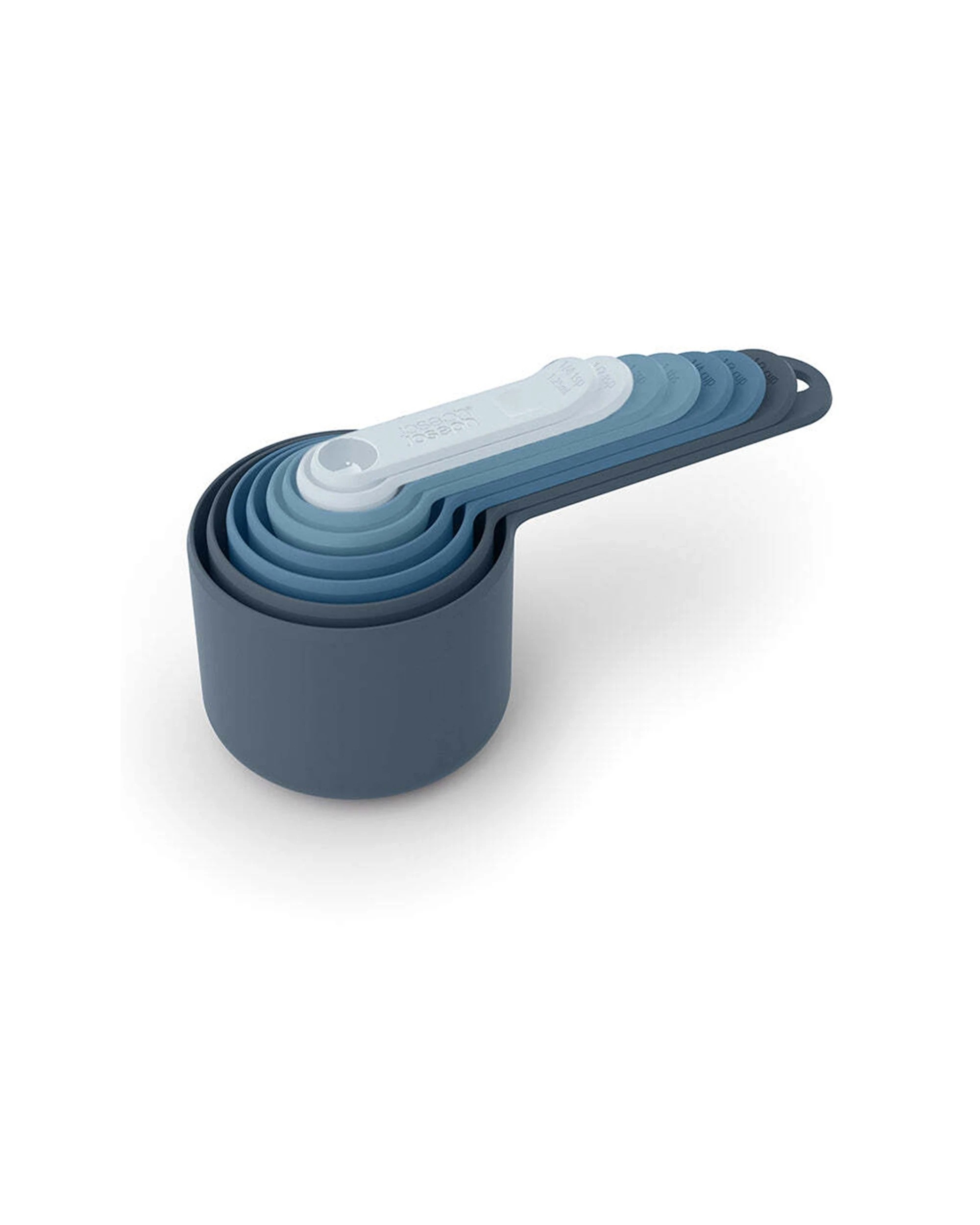 1 Joseph Joseph 8pc Nest Measure Stackable Measuring Cup Set Sky - Multi, 1 of 6