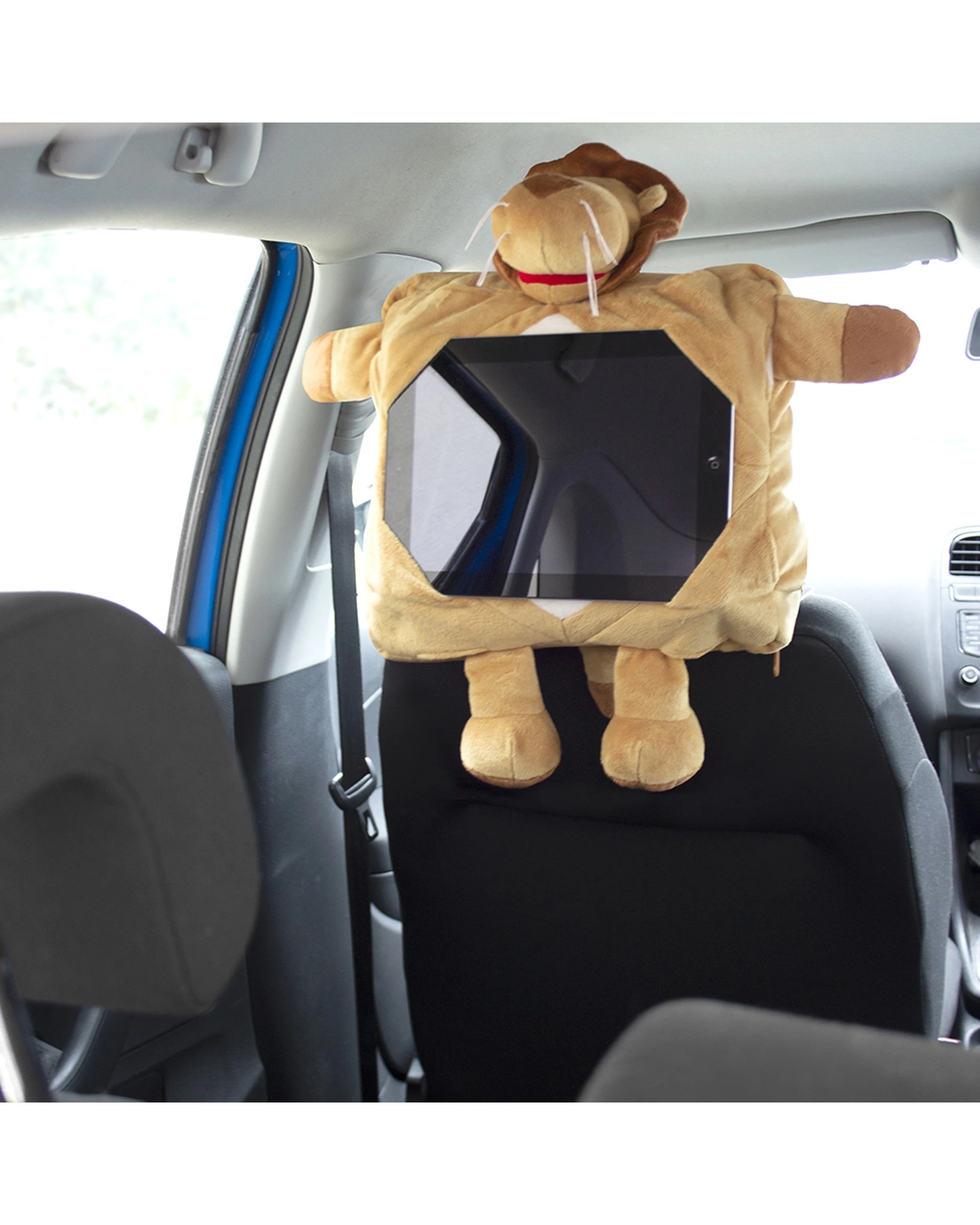 3 Bambury Go-Go Travel Pillow for Kids Lion Themed 40 x 29cm - Pattern, 3 of 6