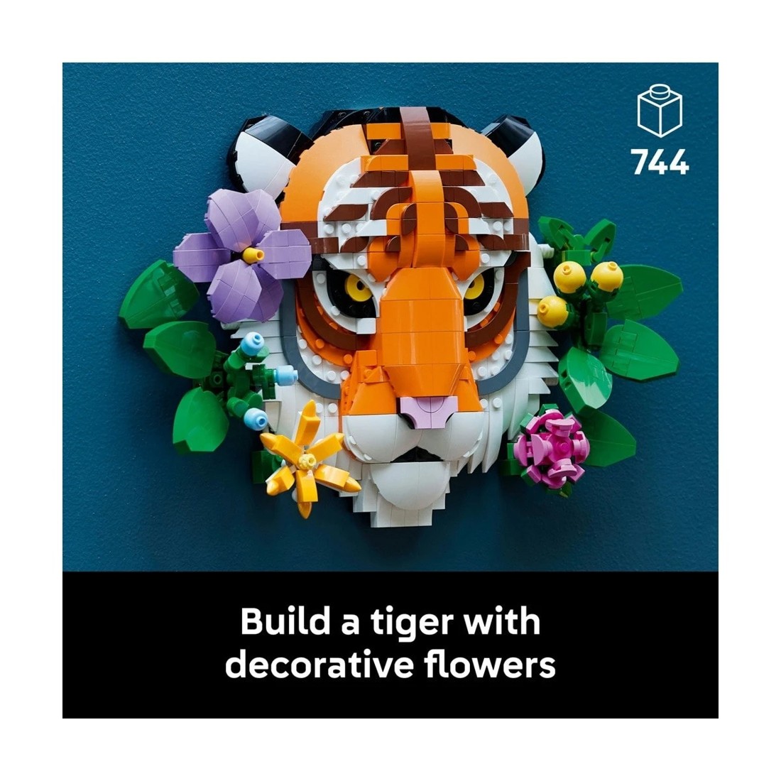 3 LEGO Art The Fauna Collection – Tiger 31217, 3 of 10