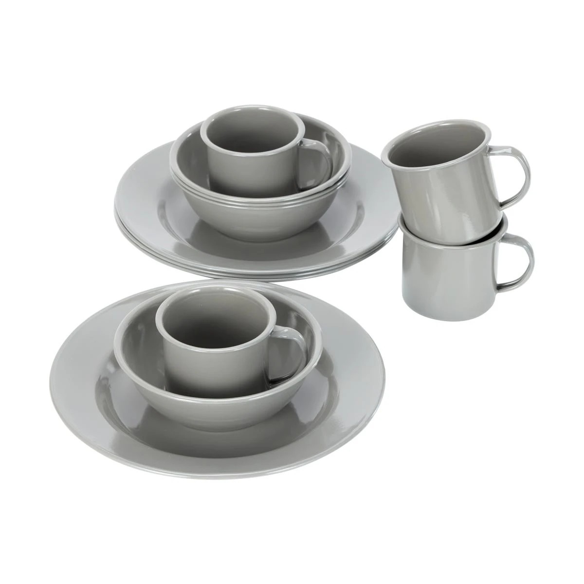 2 12 Piece Enamel Dinner Set, 2 of 6